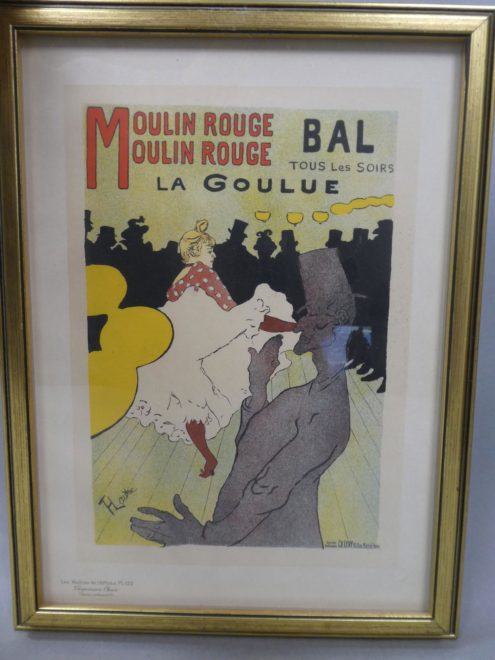 Toulouse-Lautrec Moulin Rouge PL 122 Maitres  L'Affiche (1 of 9)