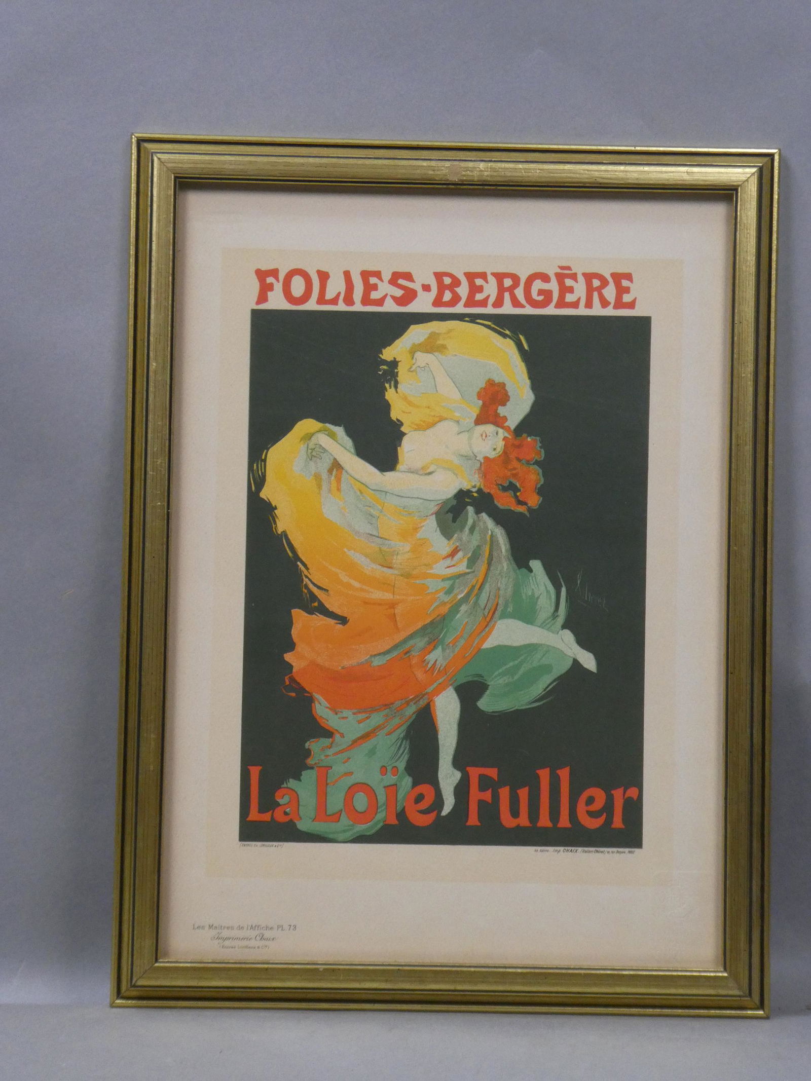 Maitres de L'Affiche 73 Jules Cheret La Loie Fuller (1 of 9)