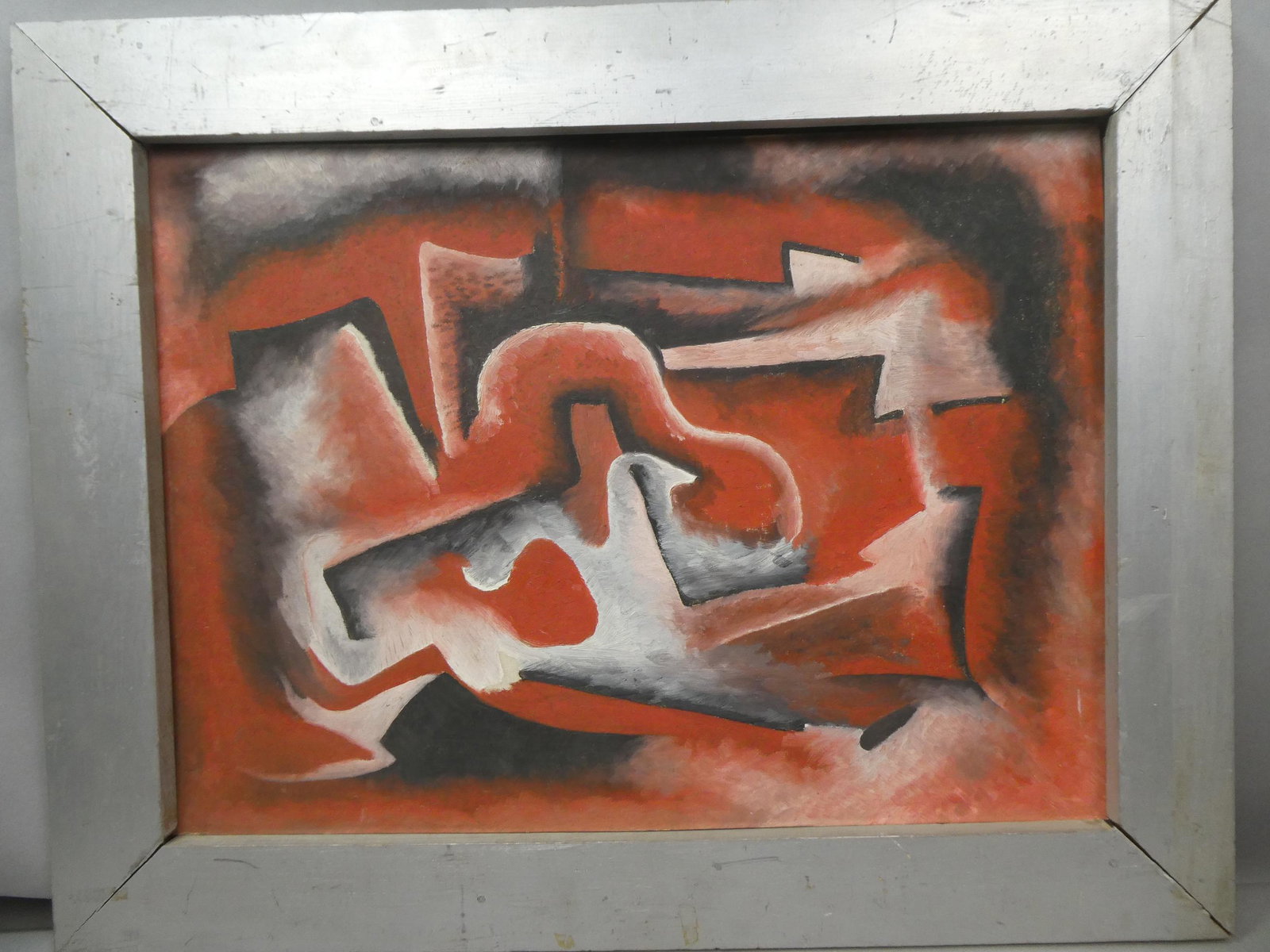 1964 Karl Gasslander Spread the Alarm Oil Painting (1 of 14)