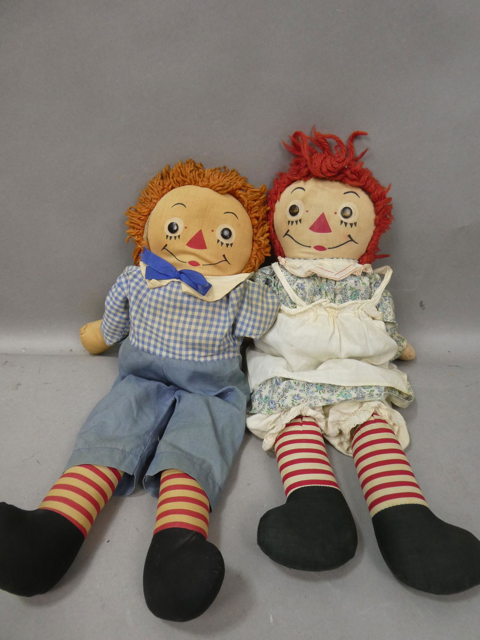 1947 Johnny Gruelle Raggedy Ann & Andy Cloth Doll (1 of 6)