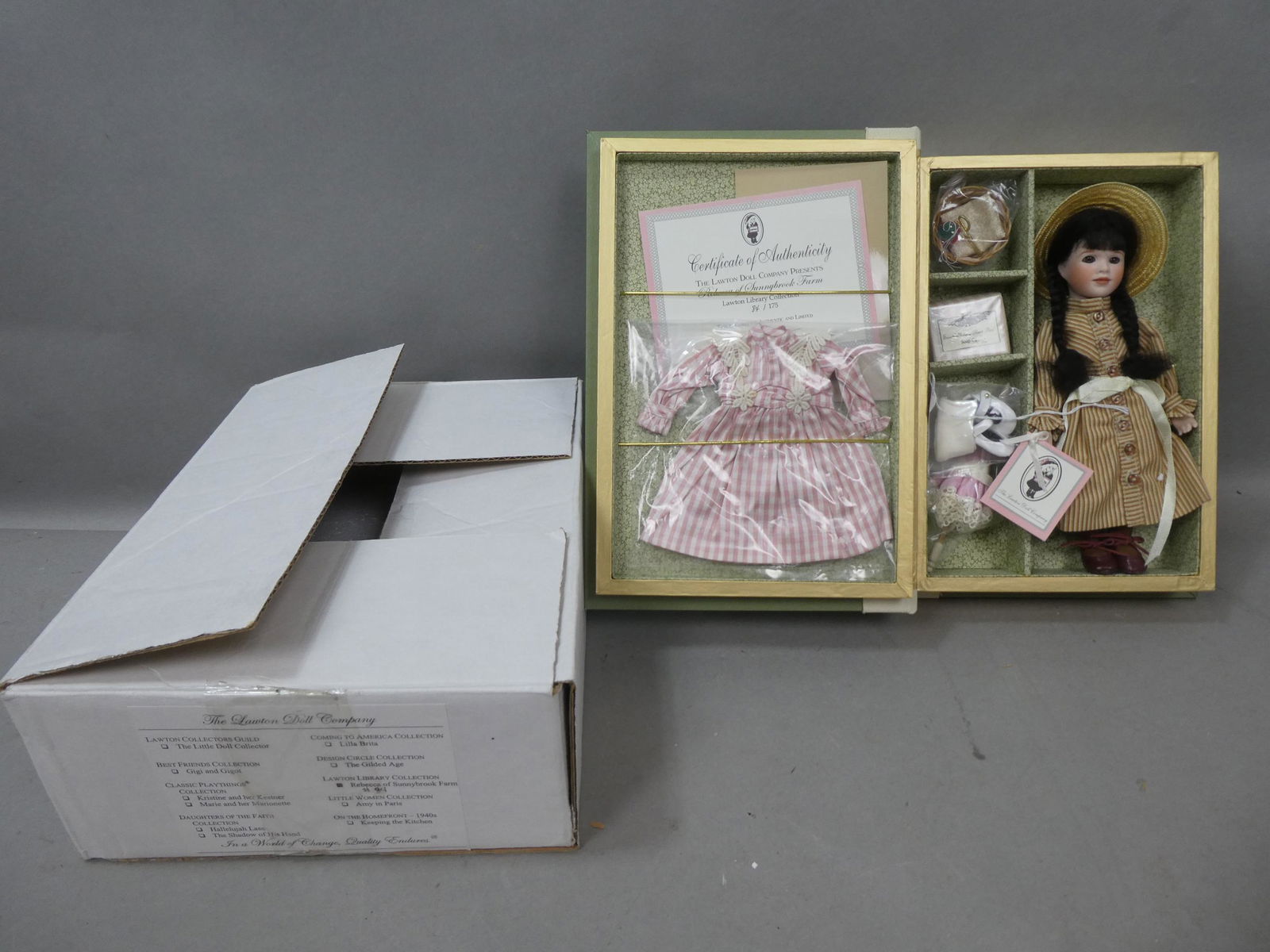 Lawtons Doll Co 84 Rebecca of Sunnybrook Farm NEW (1 of 6)