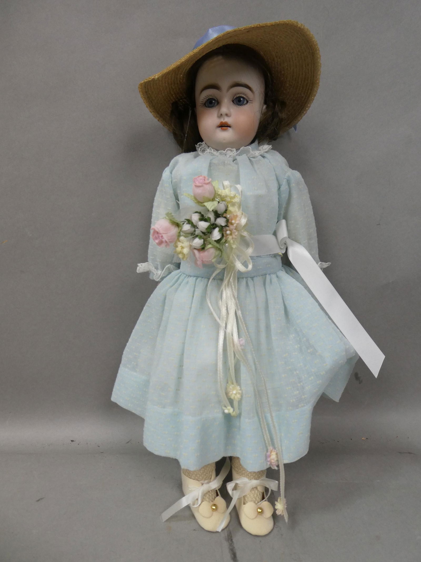 Vintage German Porcelain Doll w/ Mark 5/148 Kestner? (1 of 7)