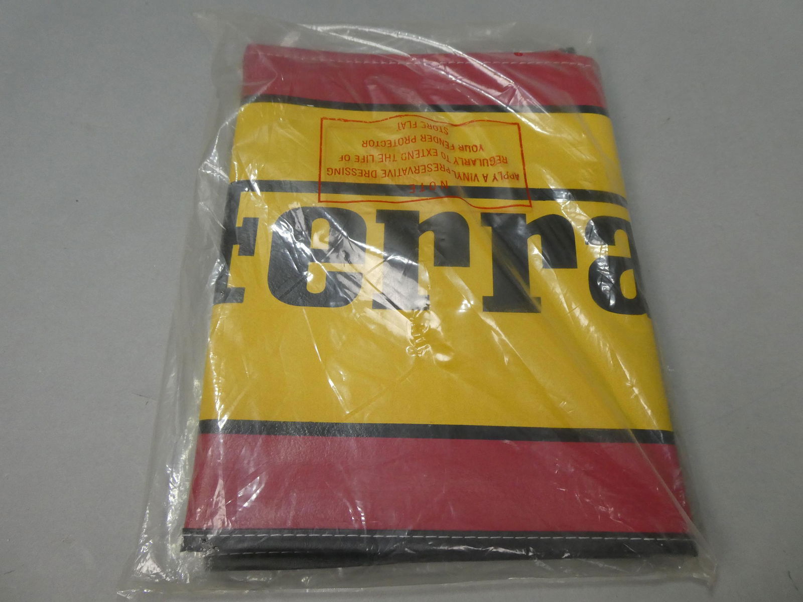 Vintage Vinyl Ferrari Fender Protector NEW (1 of 3)