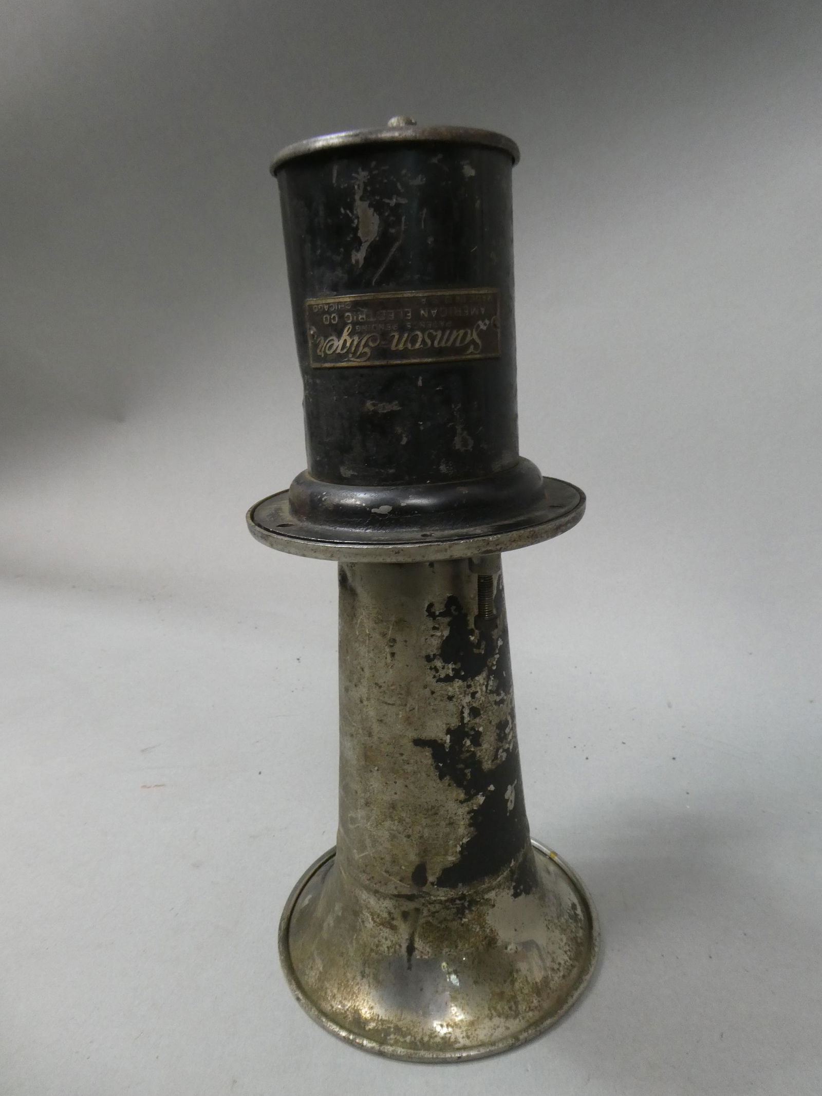 Antique Samson Tiger American Electric Car Mechanical Auto Horn (1 of 4)