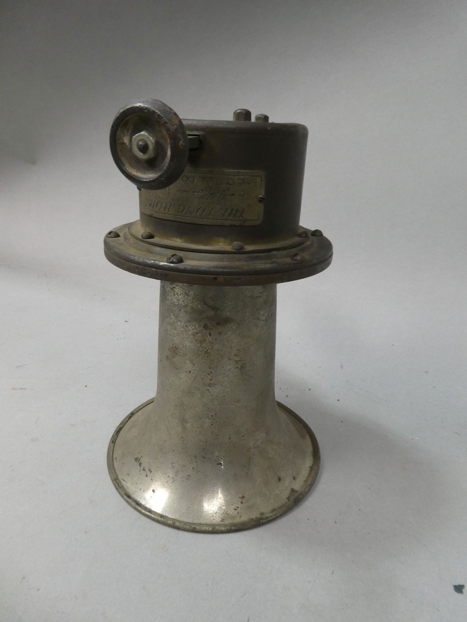 Antique G Piel Co The Long Horn Auto Car Mechanical Horn (1 of 5)