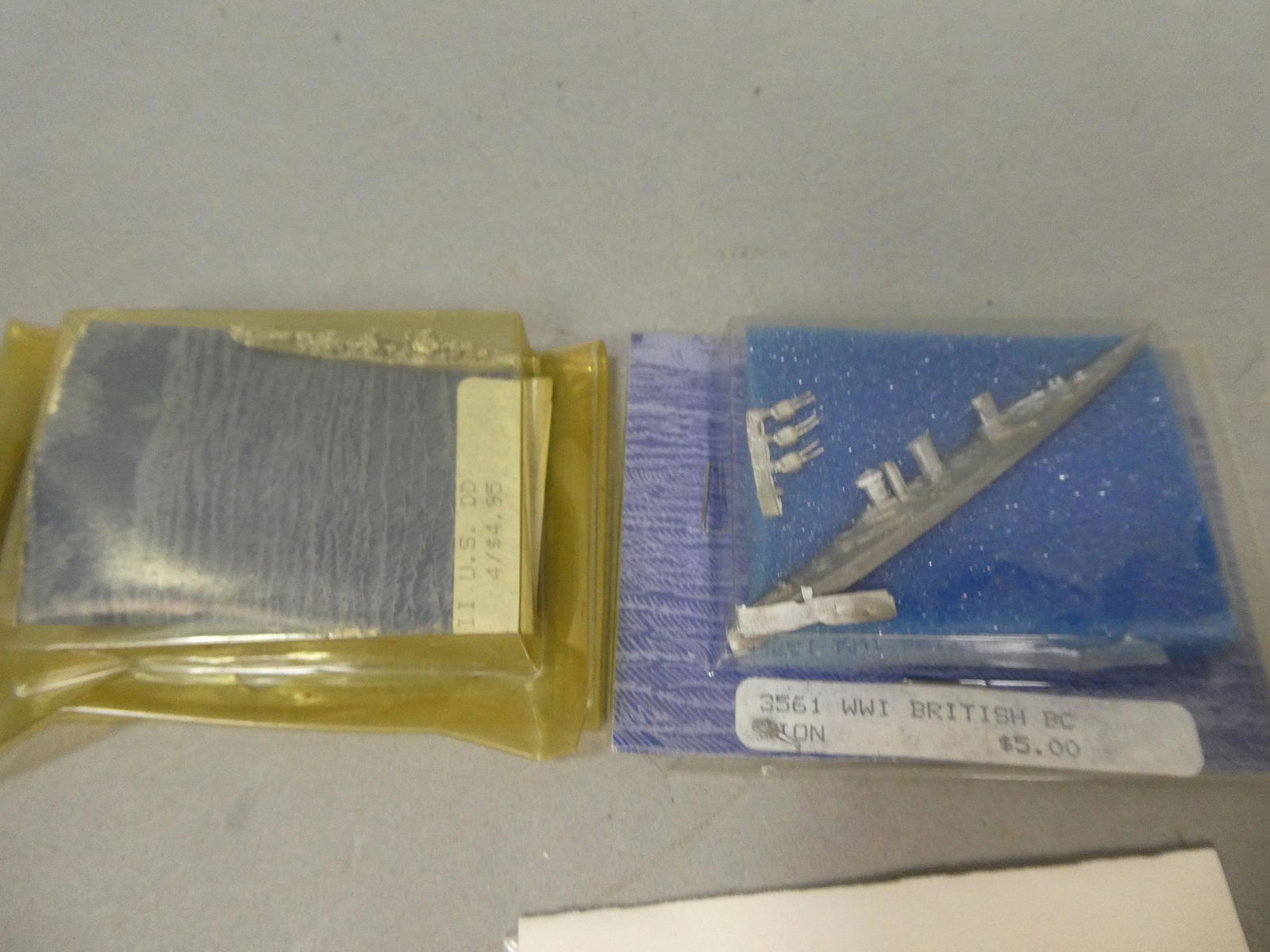 Lot 17 1980's Minifleet Miniature Metal NOS Ship Battleship Models (1 of 8)