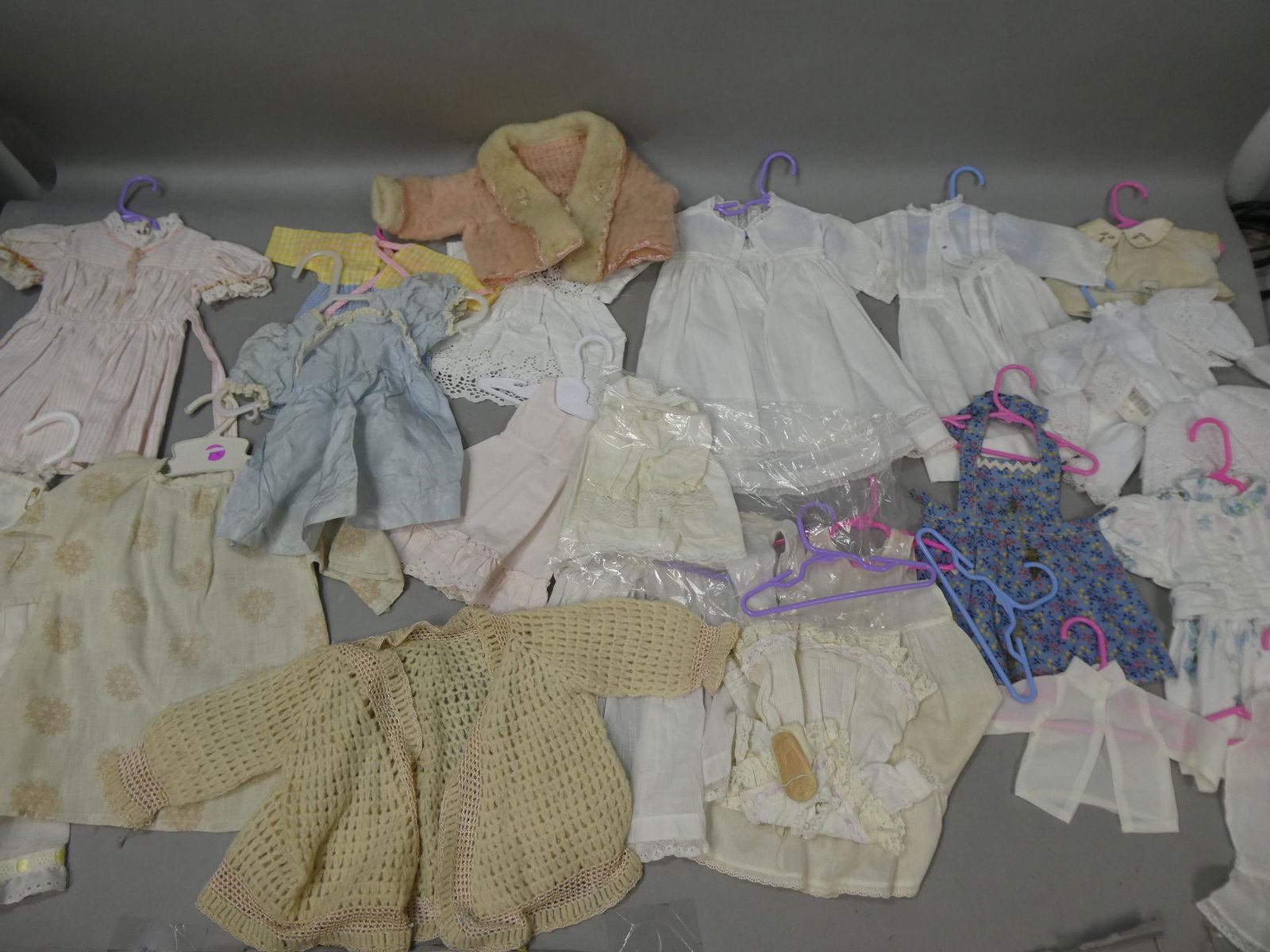 Large Lot Antique & Vintage Assorted Doll Clothes (1 of 7)