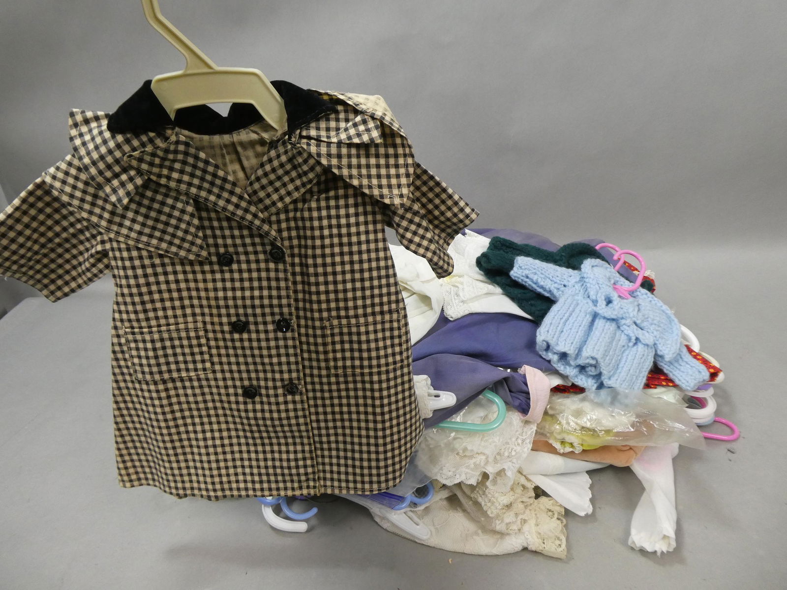 Large Lot Antique & Vintage Assorted Doll Clothes (1 of 9)