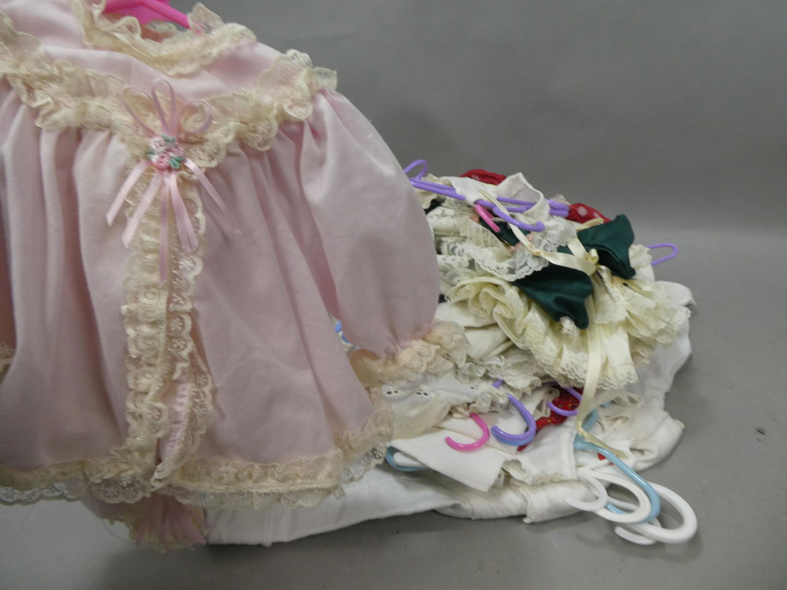 Large Lot Antique & Vintage Assorted Doll Clothes (1 of 8)