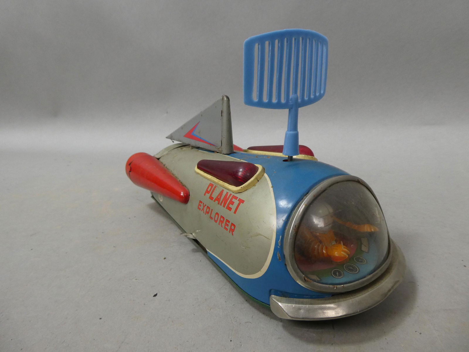 1950's Japan Tin Battery-op Planet Explorer Space Ship (1 of 7)