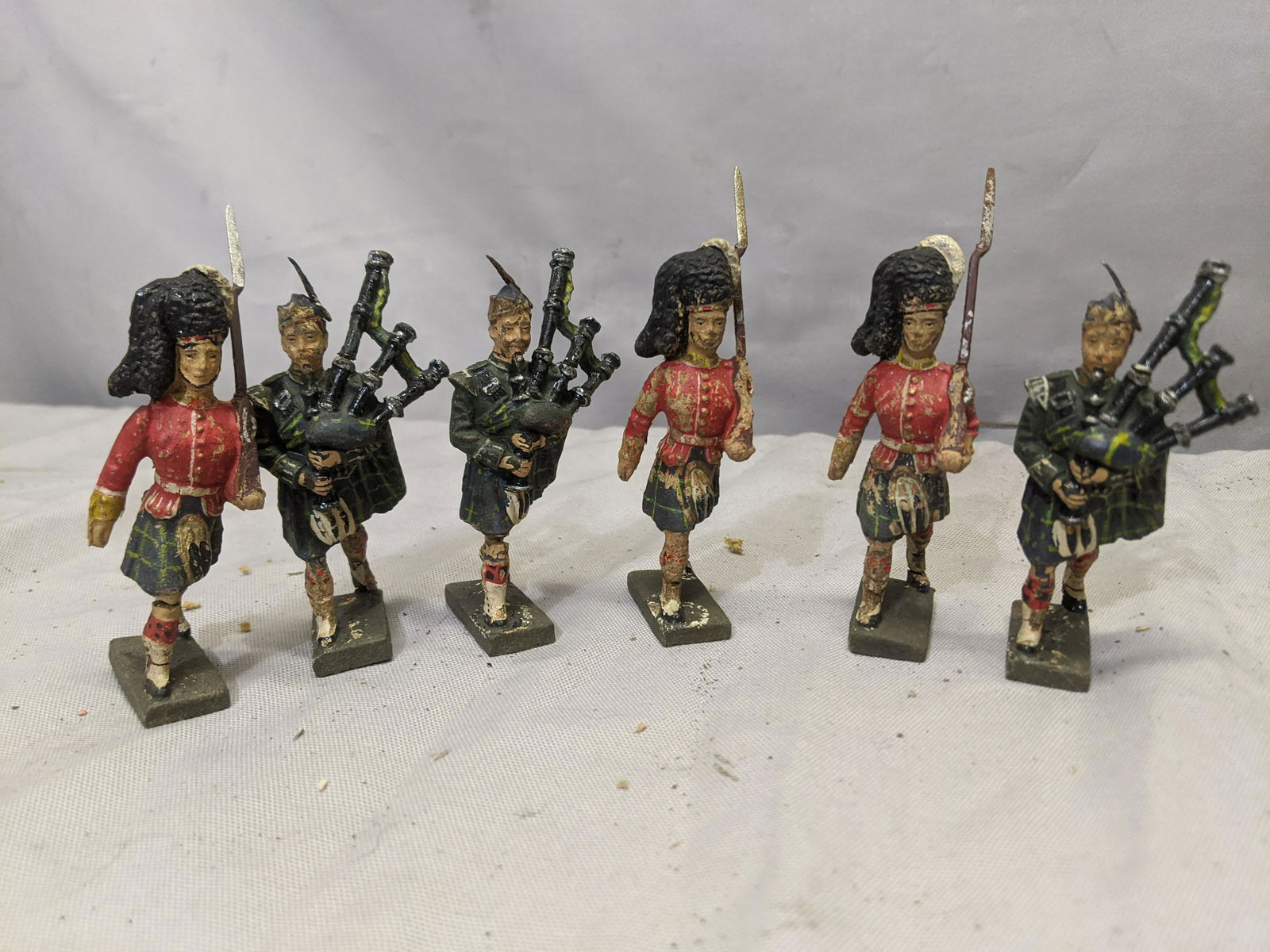 Lot 6 Lineol Germany Composition Highlander Soldier Fig (1 of 6)