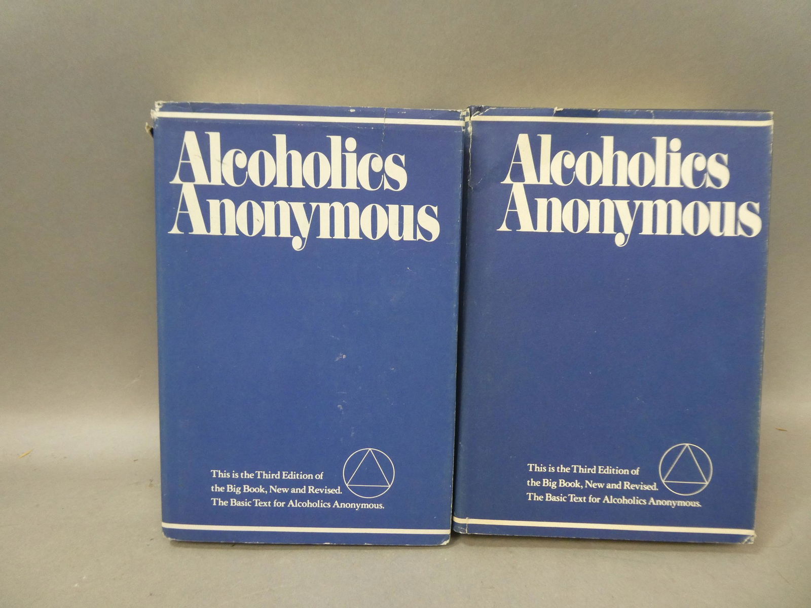 2 Alcoholics Anonymous 3rd Third Edition First & Second Printing Books (1 of 5)