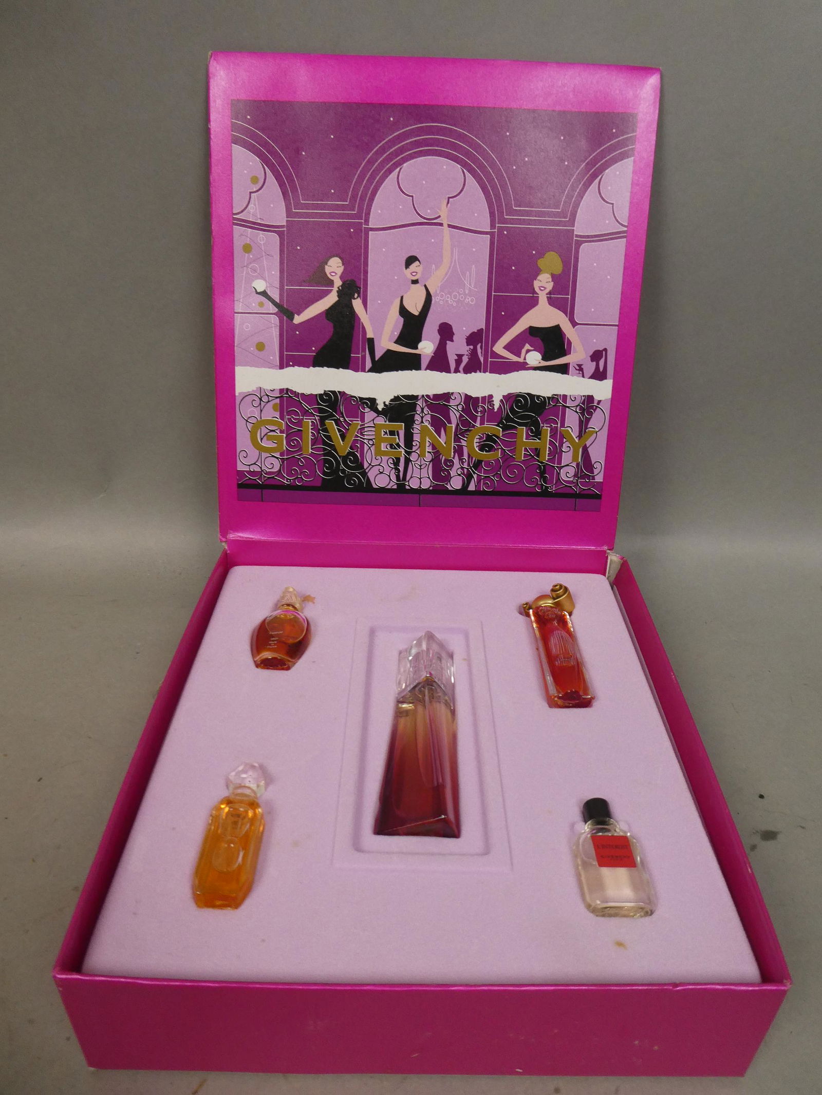 Vintage Givenchy 5pc Fragrance Perfume Gift Set (1 of 5)