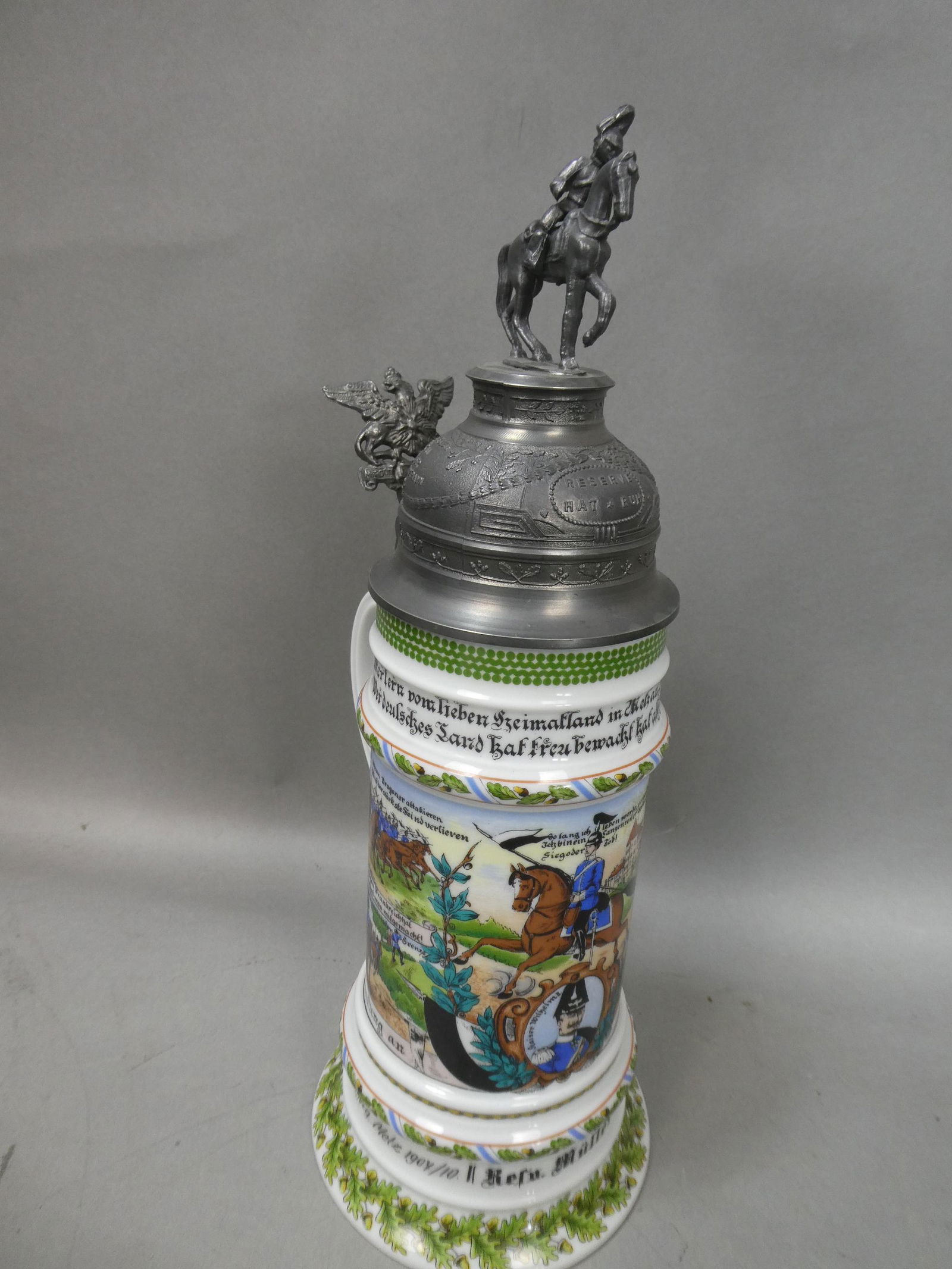 Vintage West German Kaiser Porcelain Beer Stein w/ Lithophane (1 of 9)