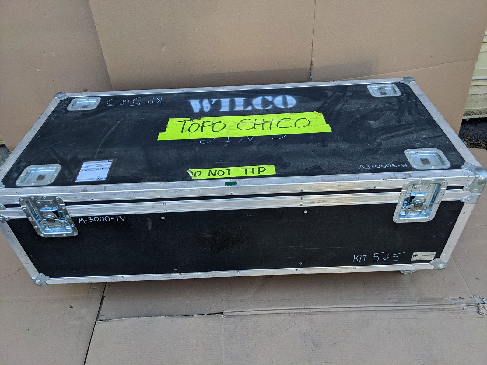 Wilco Rock Band Concert Tour Road Case w/ COA (1 of 7)