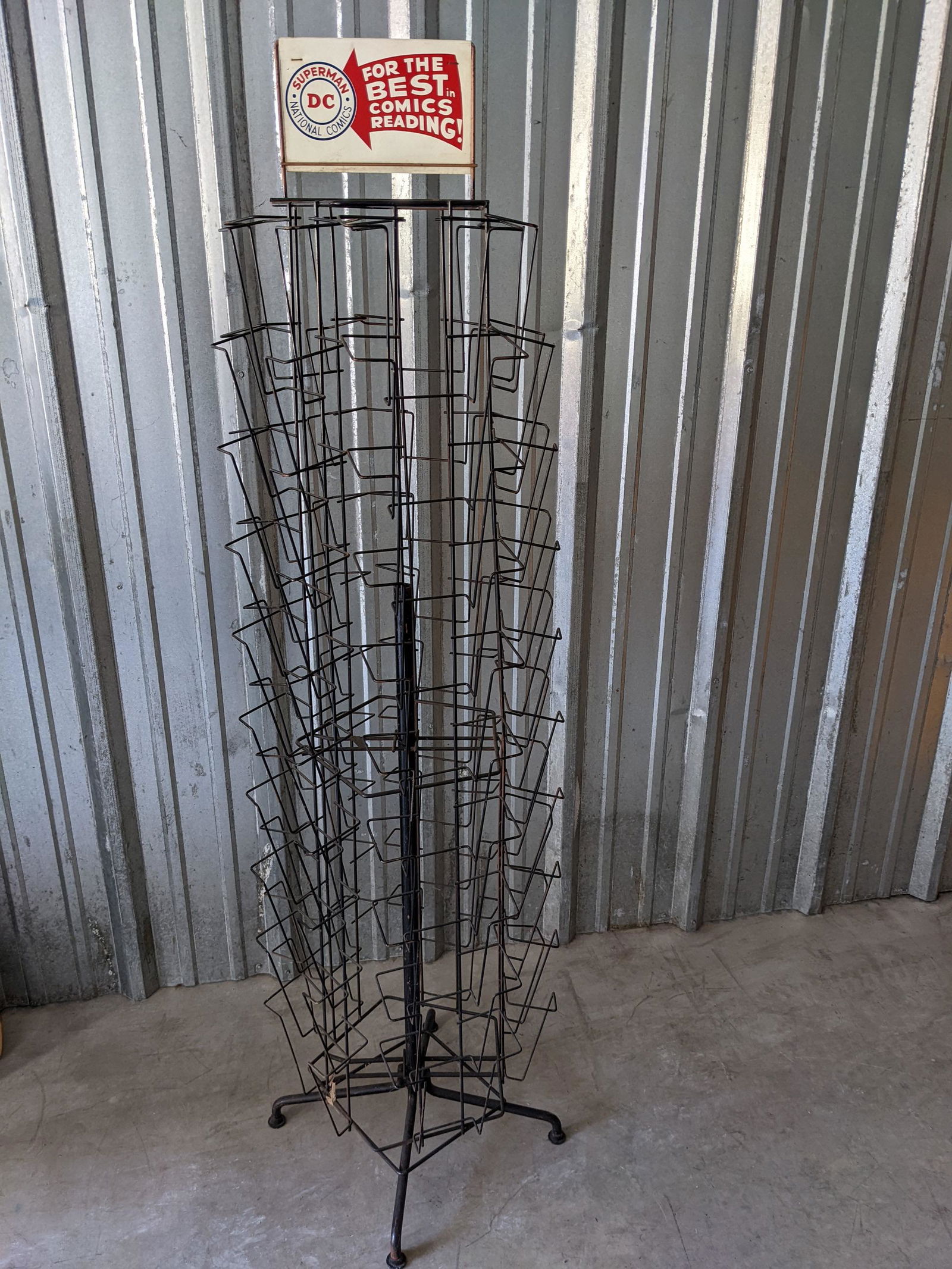 Vintage DC For Best Comics Reading Spinner Wire Rack (1 of 7)