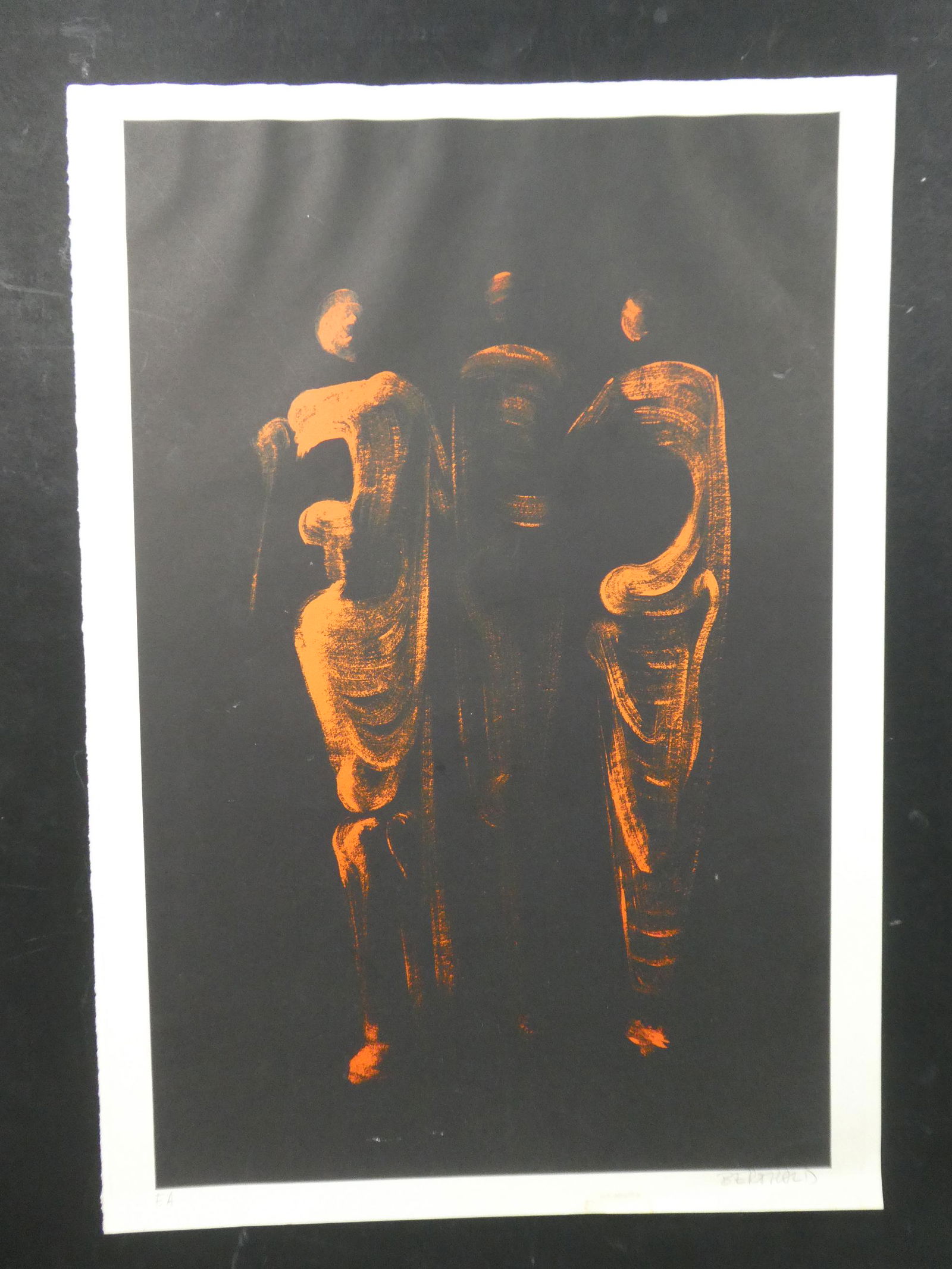 Joachim Berthold EA  The Fates II Pencil Sigend Lithograph (1 of 13)