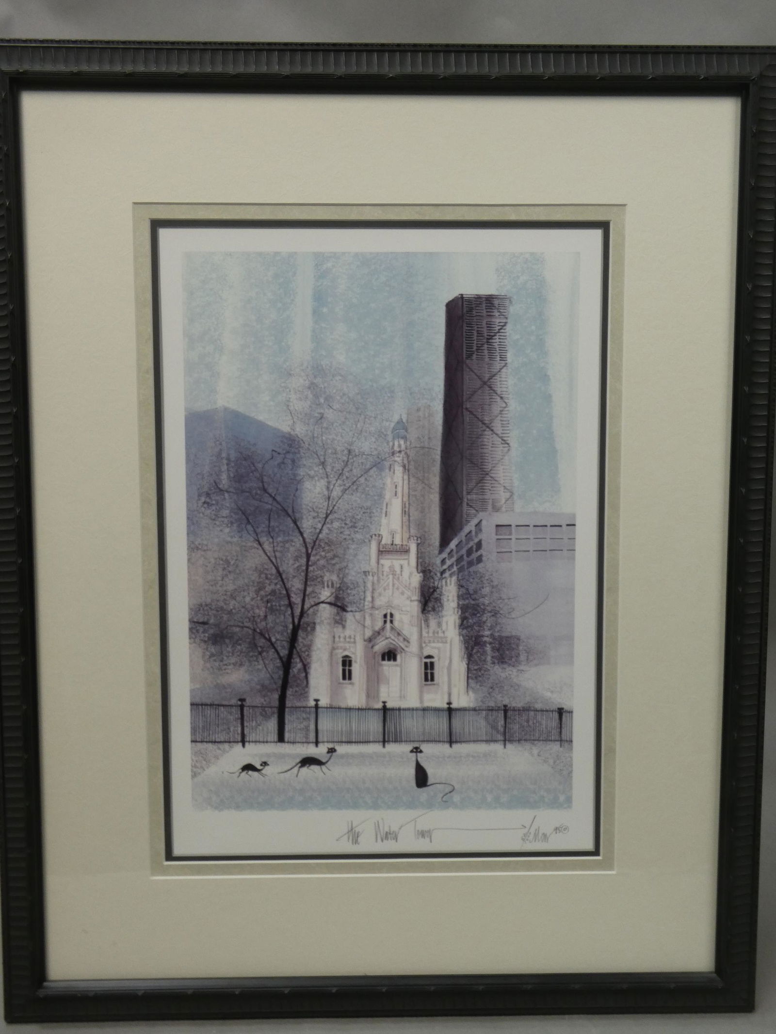 1995 Signed Ltd Ed Chicago Water Towner Print (1 of 12)