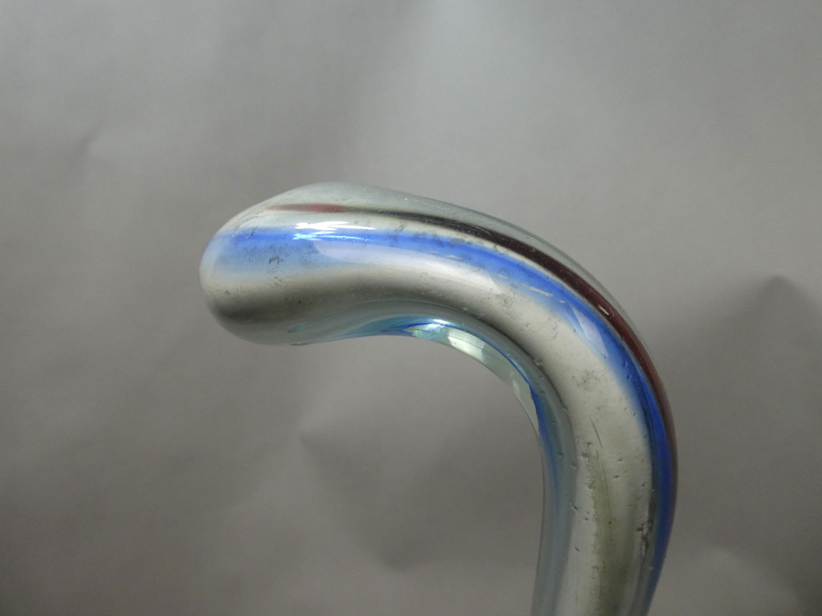Vintage Murano Handblown Glass Walking Stick Cane (1 of 8)