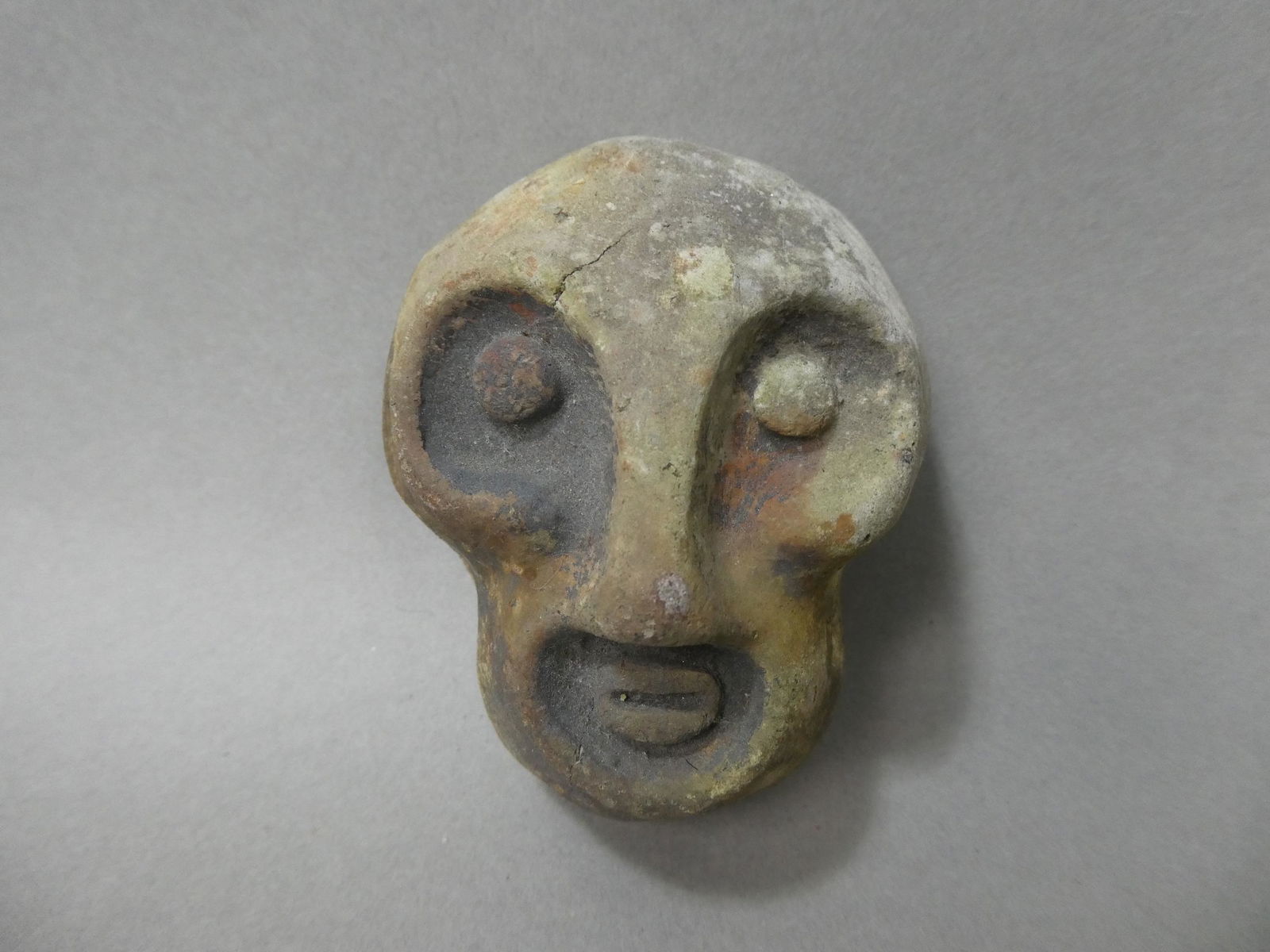 Pre-Columbian Olmec Style Small Face Mask (1 of 7)