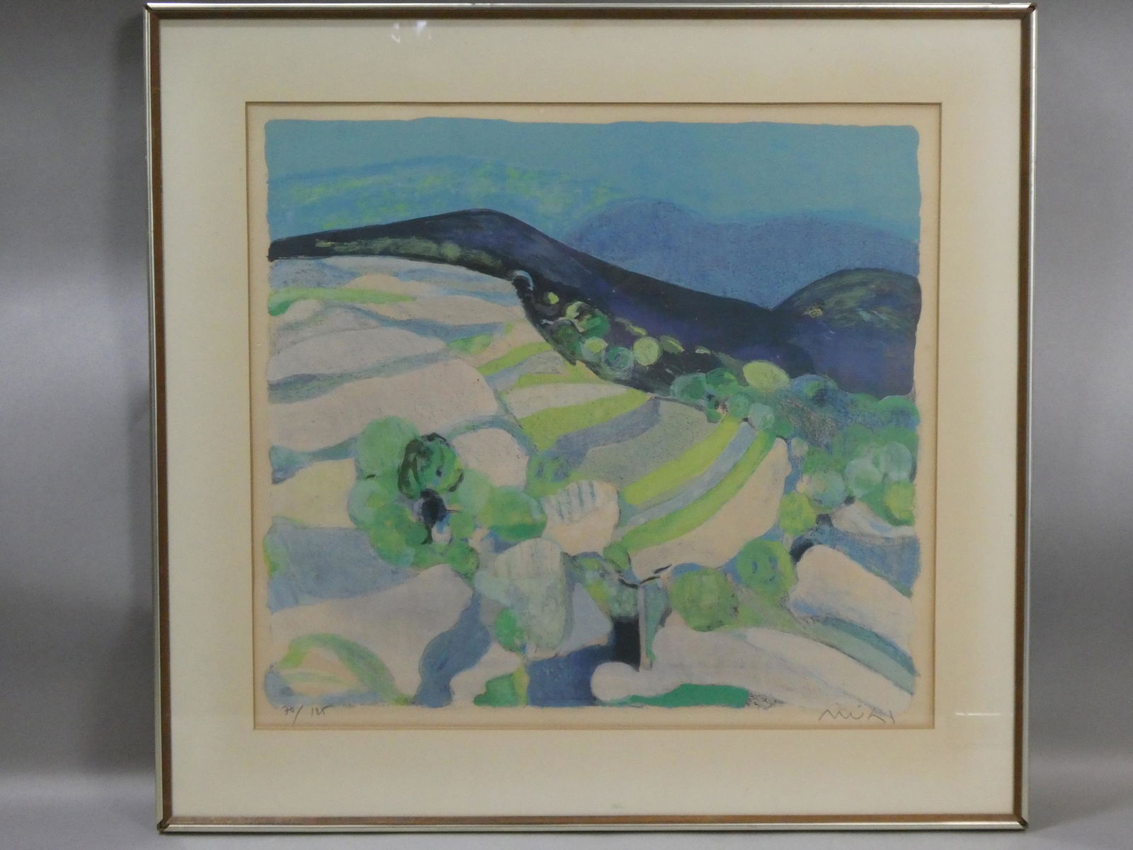 Roger Muhl French Landscape LTD ED Pencil Signed Lithograph (1 of 13)