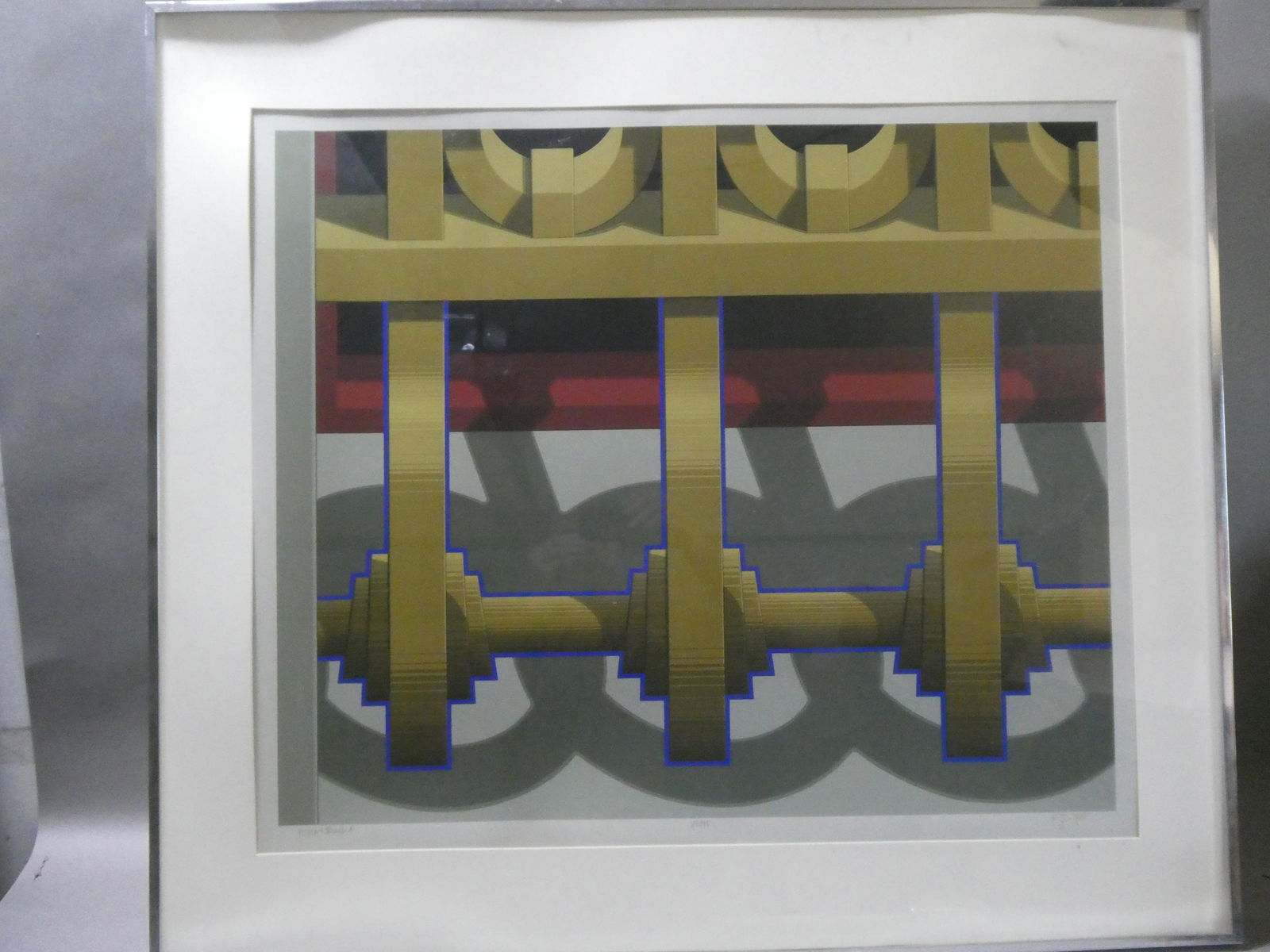 1980 Pencil Signed E9th+Euclid Architectural Building Industrial Design Print (1 of 12)