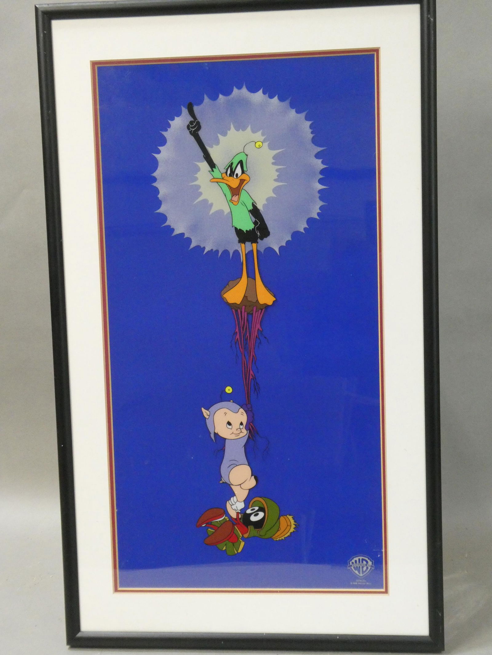 1996 Duck Dodgers in the 24 1/2 Century Sericel Animation Cel Limited Edition  w/ COA (1 of 8)