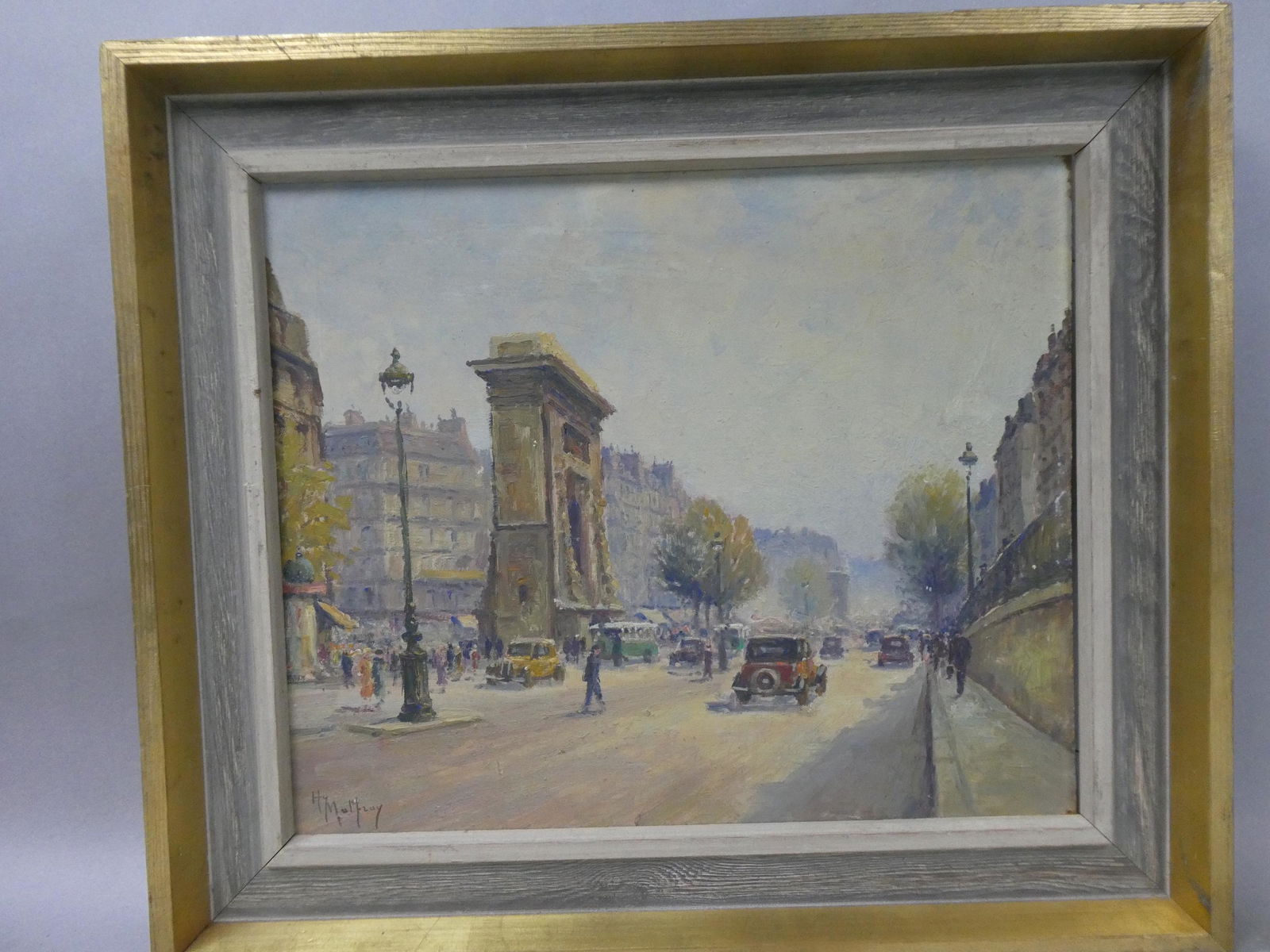 Henry Malfroy Paris Porte St Denis Oil Painting (1 of 15)