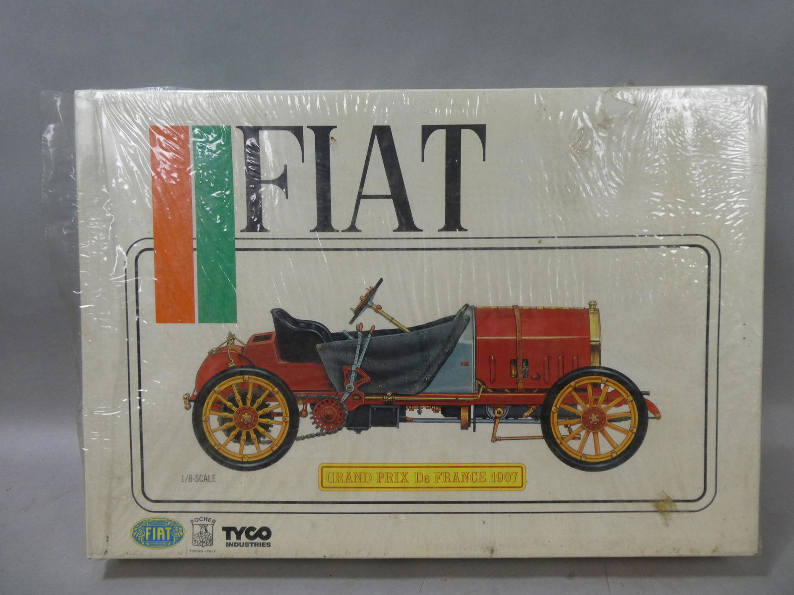 ★未使用 Fiat Grand Prix ポケール K70 1/8 Pocher 1:8 Pocher Fiat 1907 Grand Prix Racer Built Model