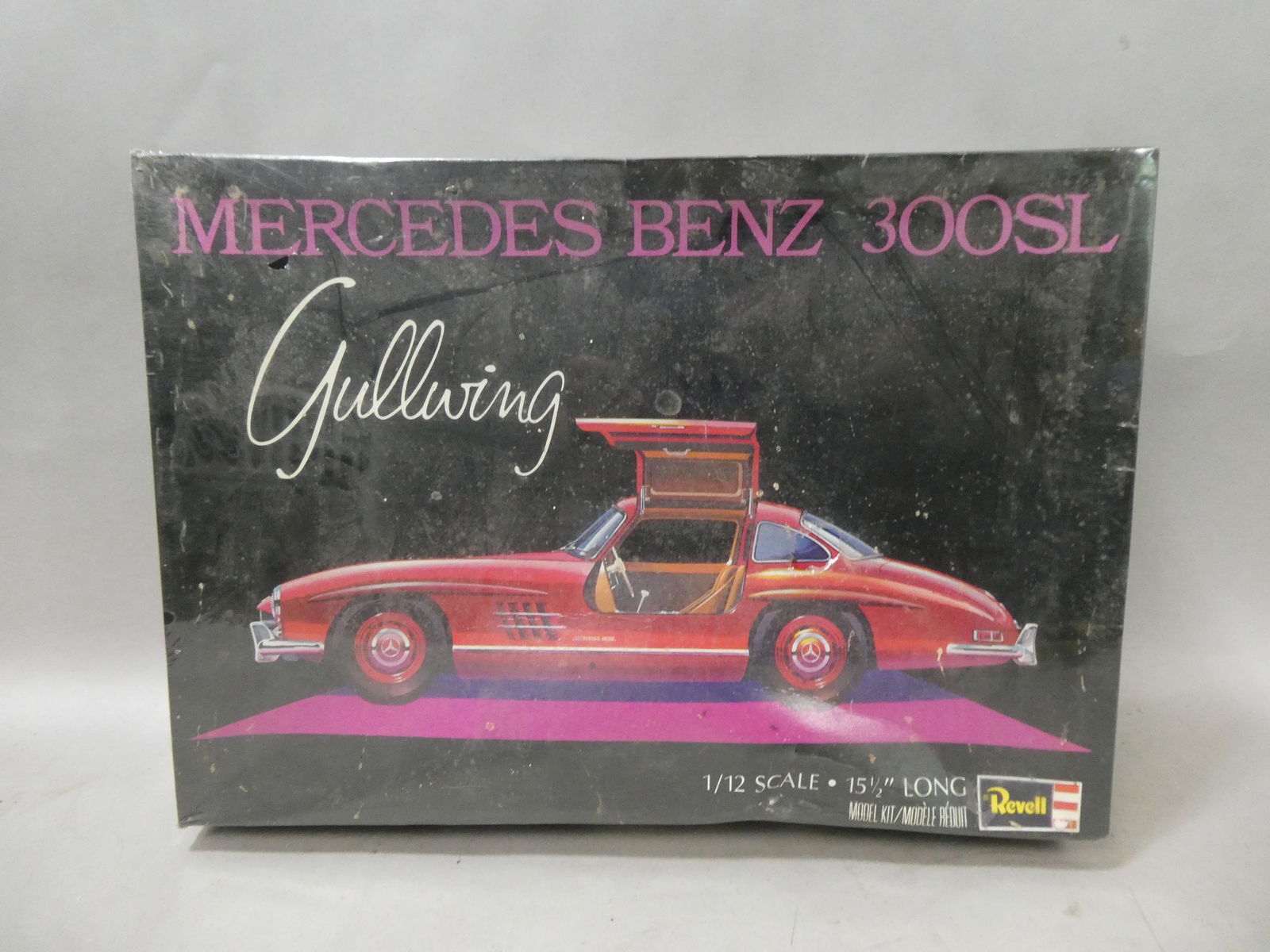NOS Still Sealed Revell Mercedes Benz 300SL Gullwing 1/12 Scale Model Kit (1 of 6)
