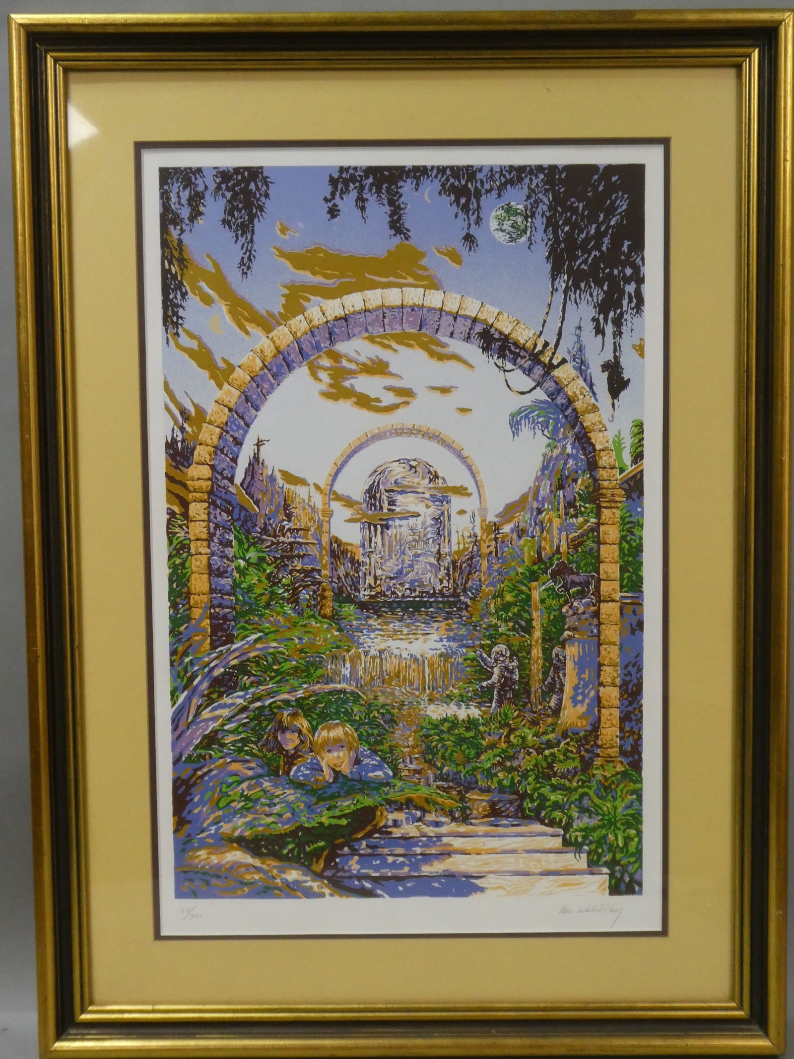 Ron Walotsky The Garden Fantasy Silkscreen Ltd Ed Print (1 of 12)