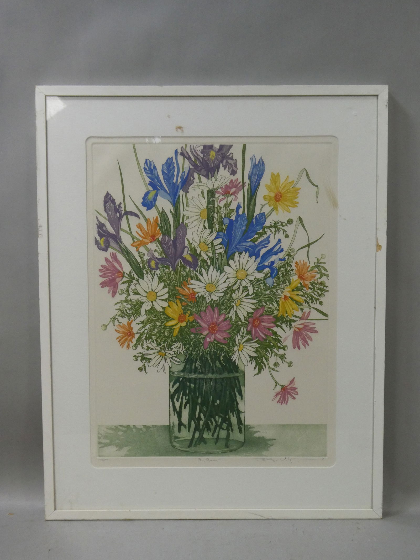 Arnold Iger May Flowers Color Ltd Ed Etching (1 of 14)