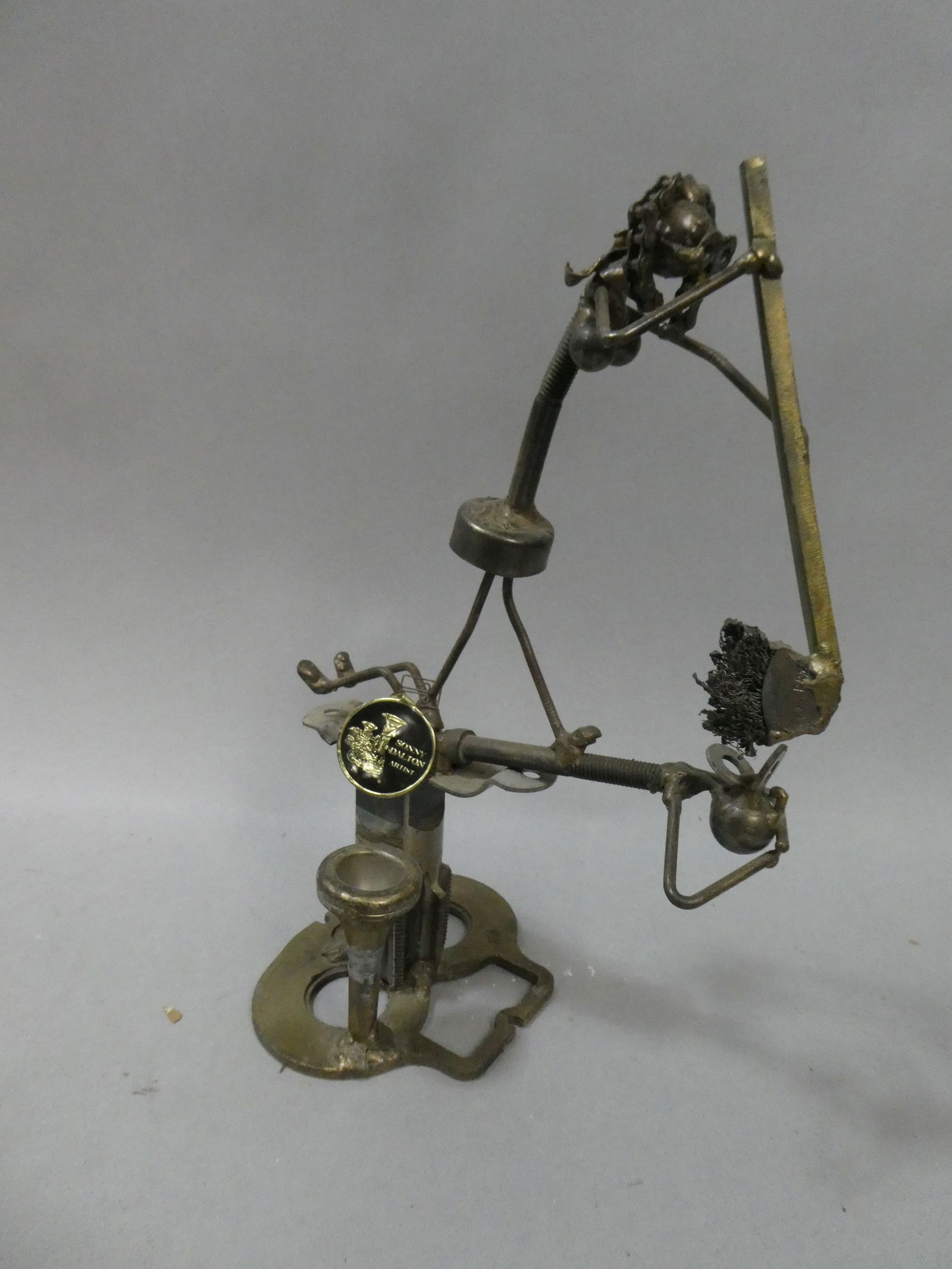 1988 Sonny Dalton Dentist Metal Sculpture (1 of 7)