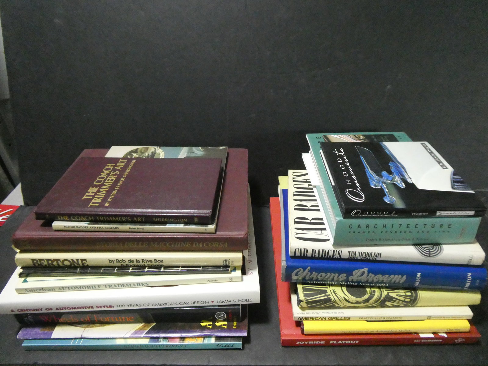 Lot 18 Vintage Assorted Car Auto Art Style Detail Books (1 of 8)