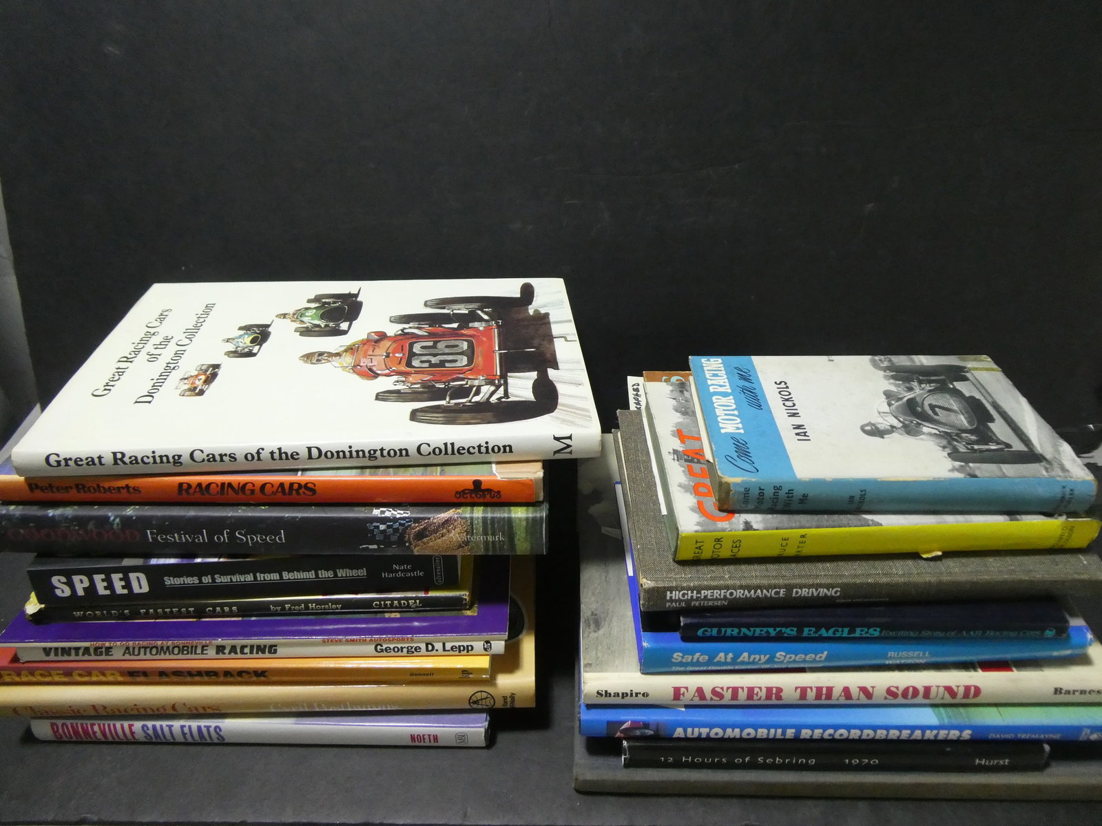 Lot 19 Vintage Assorted Motor Sport Car Racing Books (1 of 8)