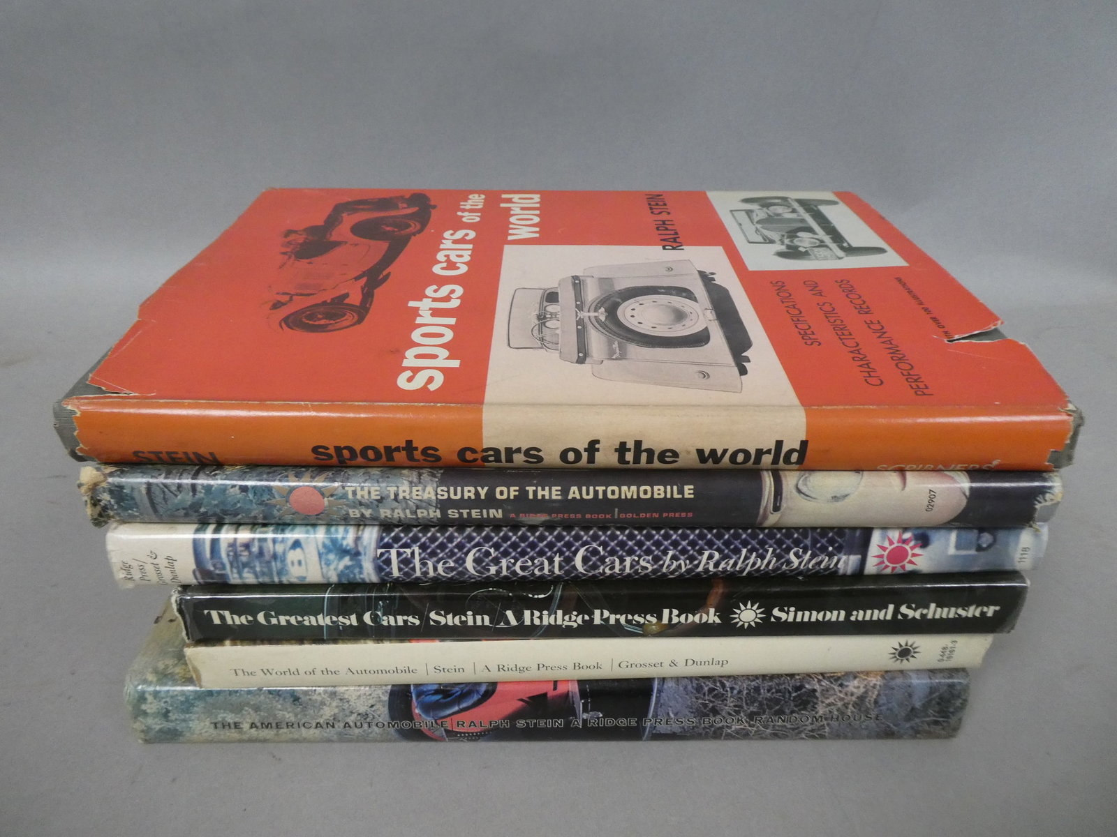 Lot 6 Ralph Stein Assorted Vintage Automobile Books (1 of 4)