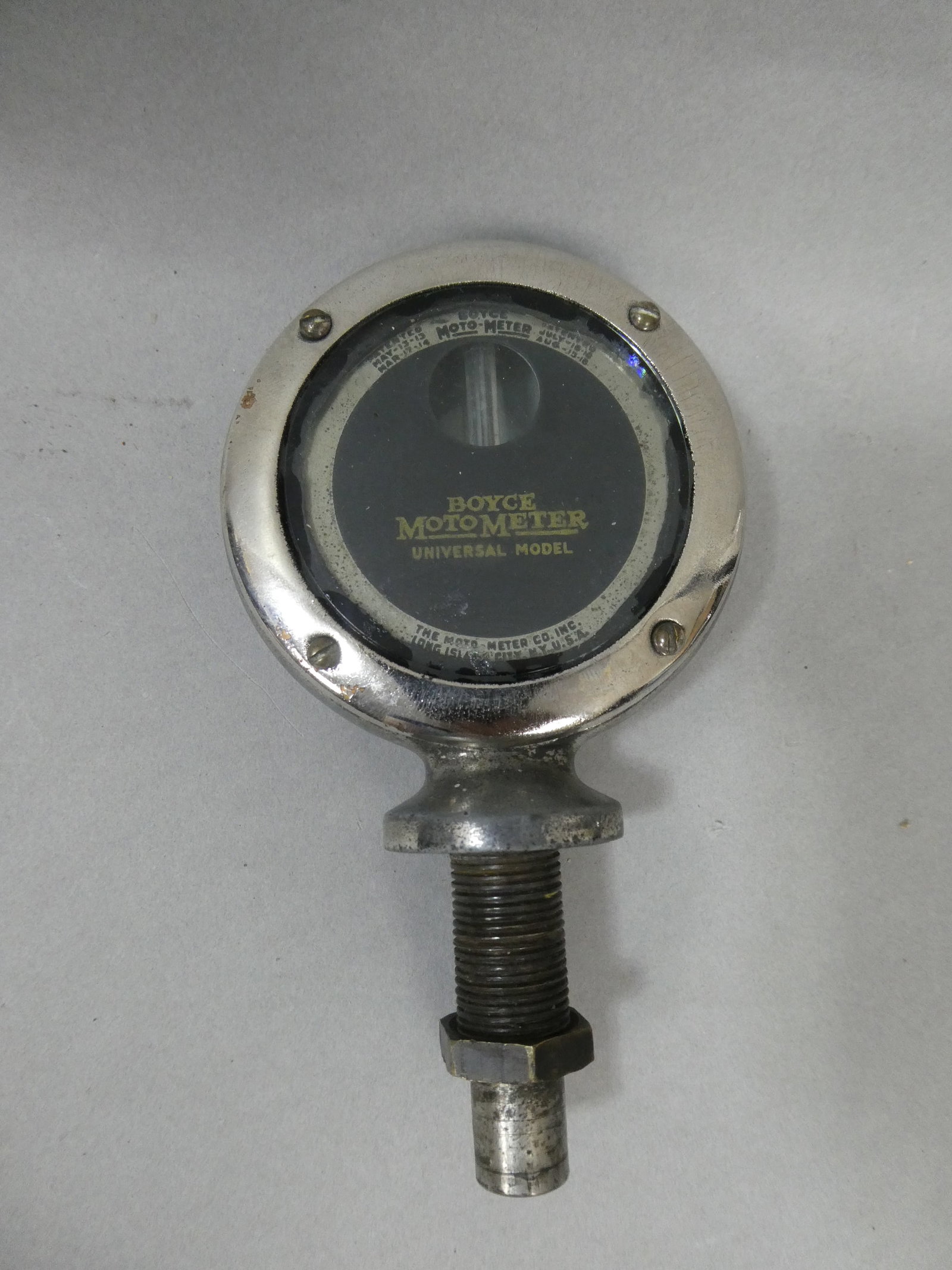 1918 Boyce MotoMeter Universal Model Radiator Gauge Rat Rod (1 of 5)