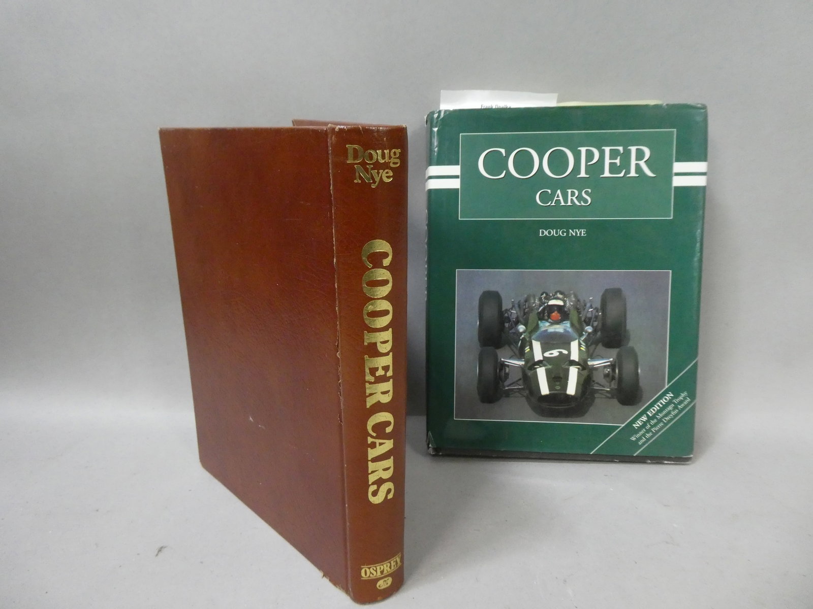 1983 Cooper Cars Books Autographed by John Cooper Doug Nye Sir Jack Brabham (1 of 7)