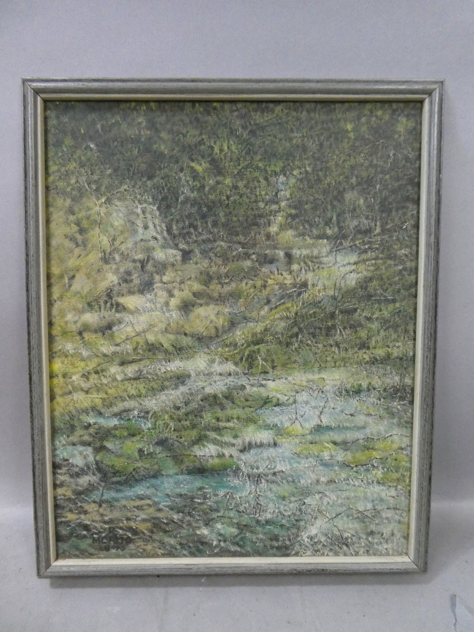 1975 EV Arts Council River & Trees Oil Painting (1 of 11)