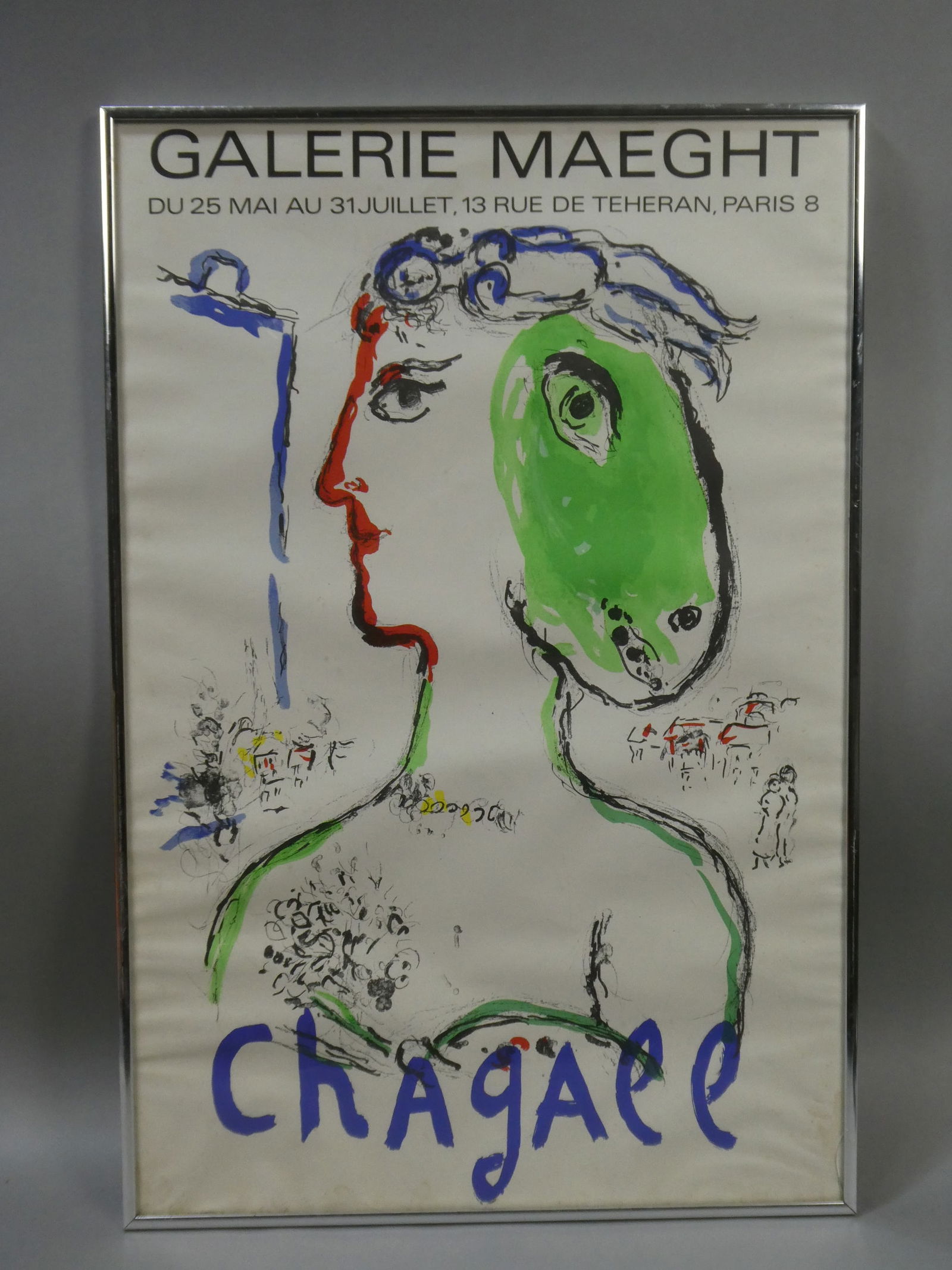 1972 Marc Chagall Artist as a Phoenix Galerie Maeght Poster (1 of 12)