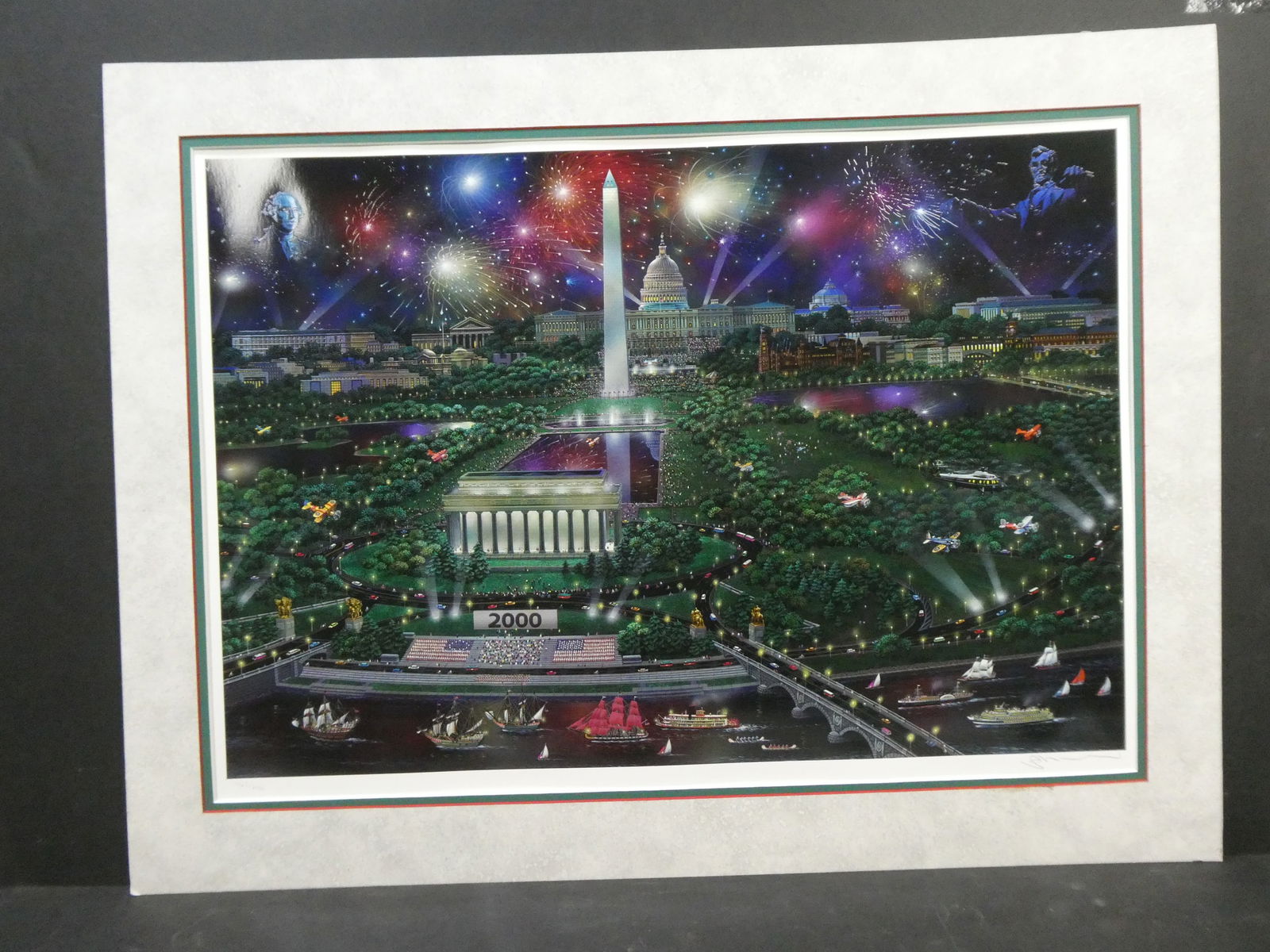Alexander Chen Washington Millennium Limited Edition Seriolithograph (1 of 15)