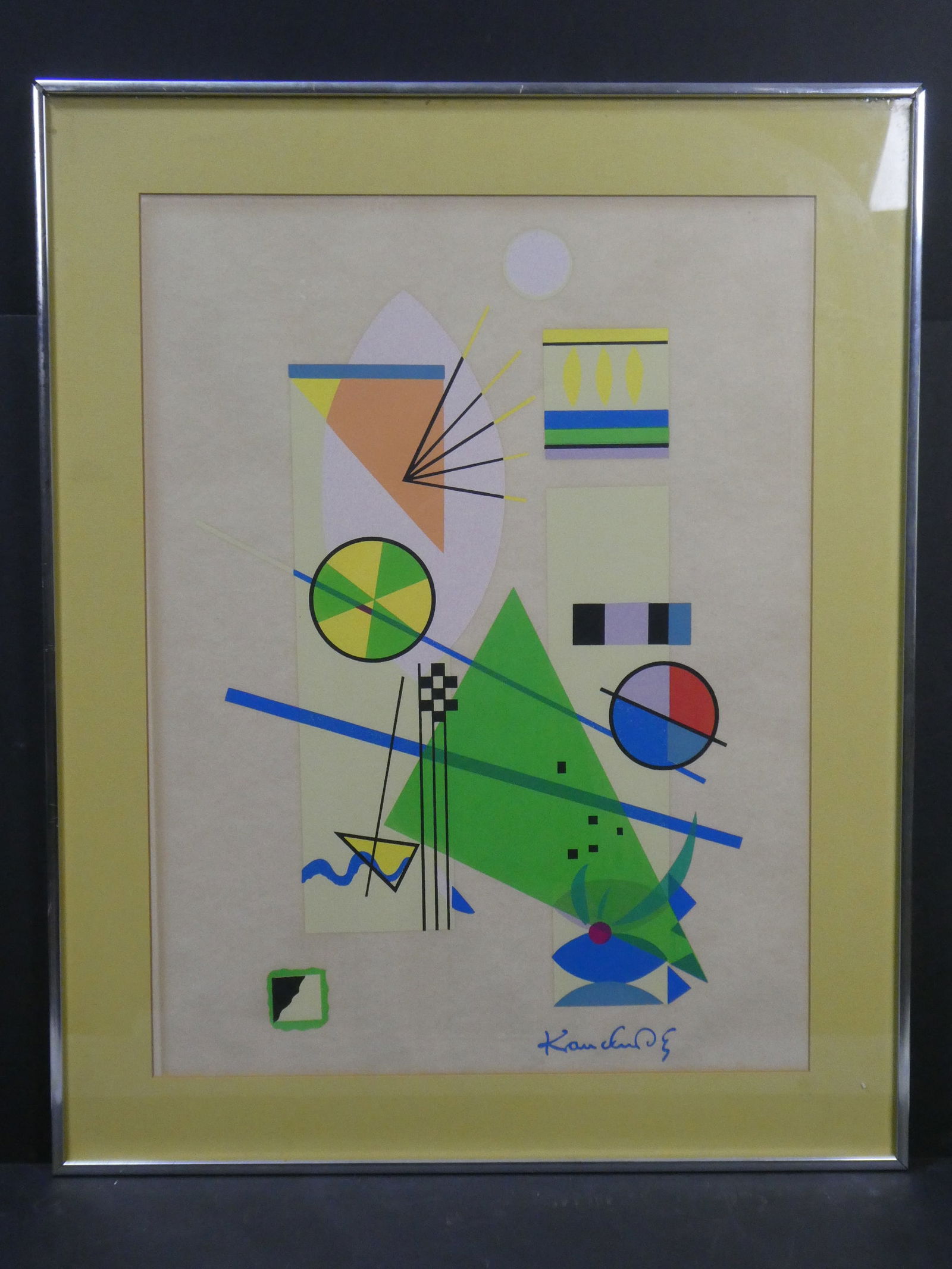 MDM Wassily Kandinsky Abstract Lithograph (1 of 14)
