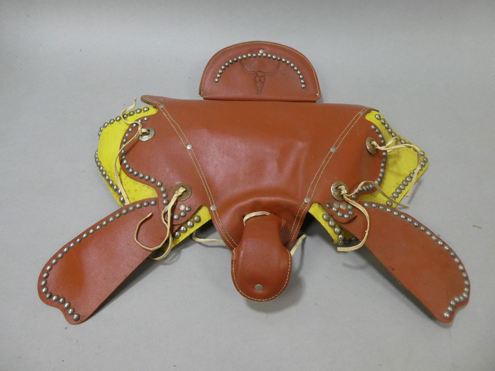 1950's Cowboy Western Style Saddle Fits Over Bike Bicycle Seat (1 of 6)