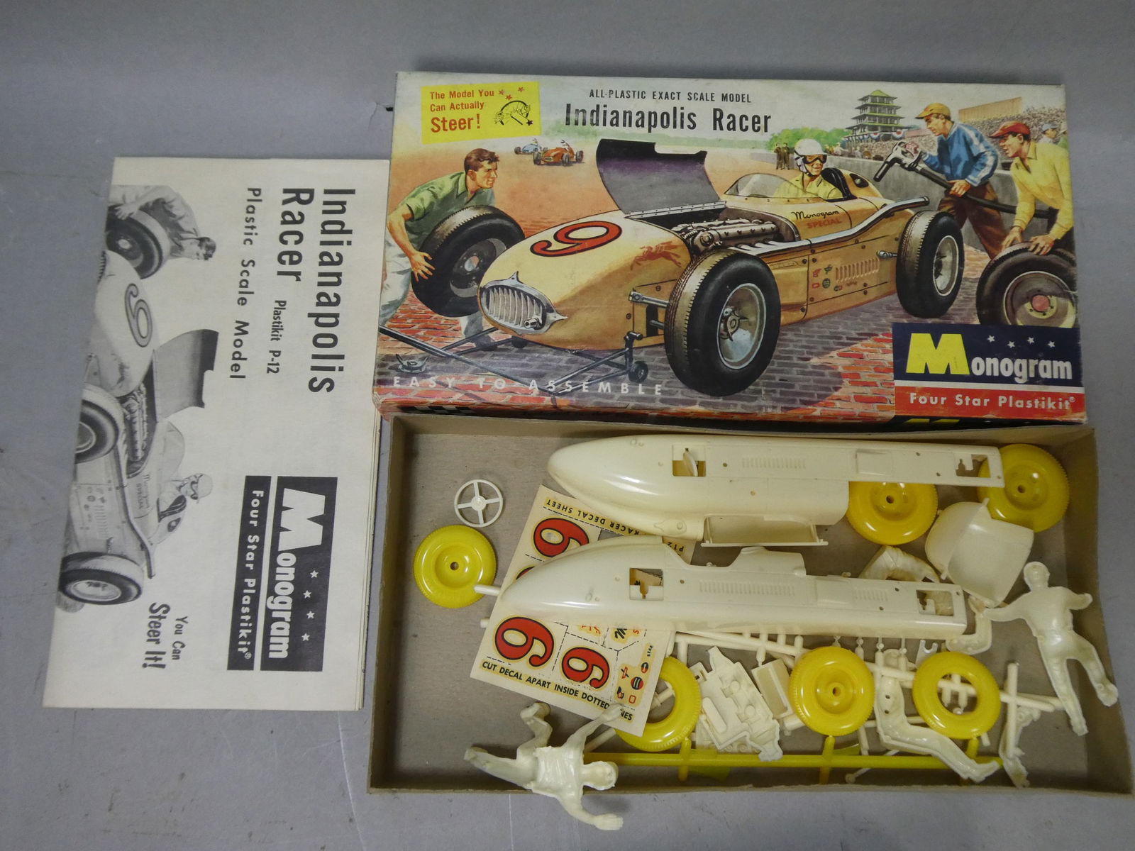 Monogram Plastikit P12 98 Indy Indianapolis Racer Model in Box (1 of 5)