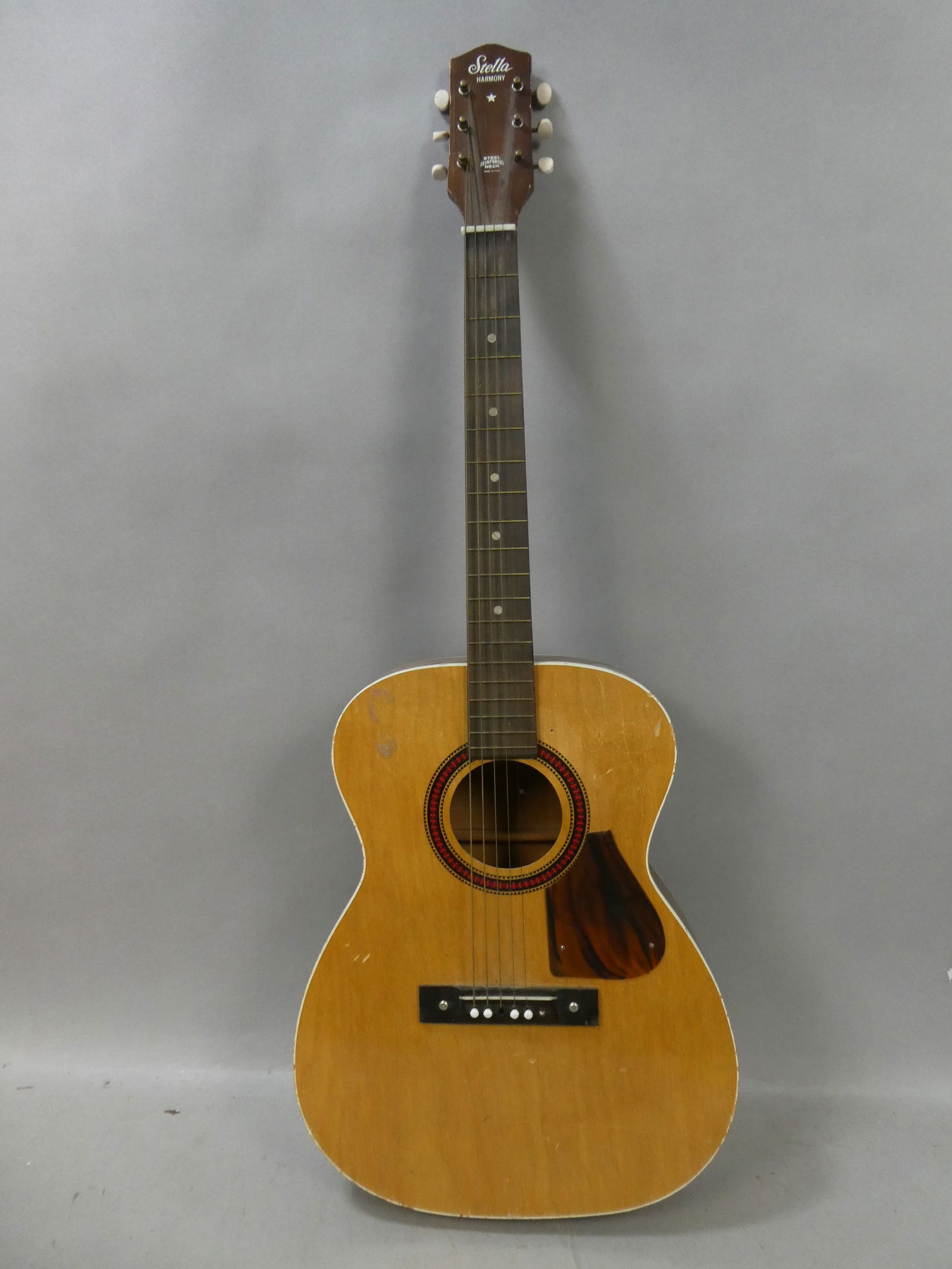 Vintage Stella Harmony Acoustic Guitar M-69-S (1 of 12)