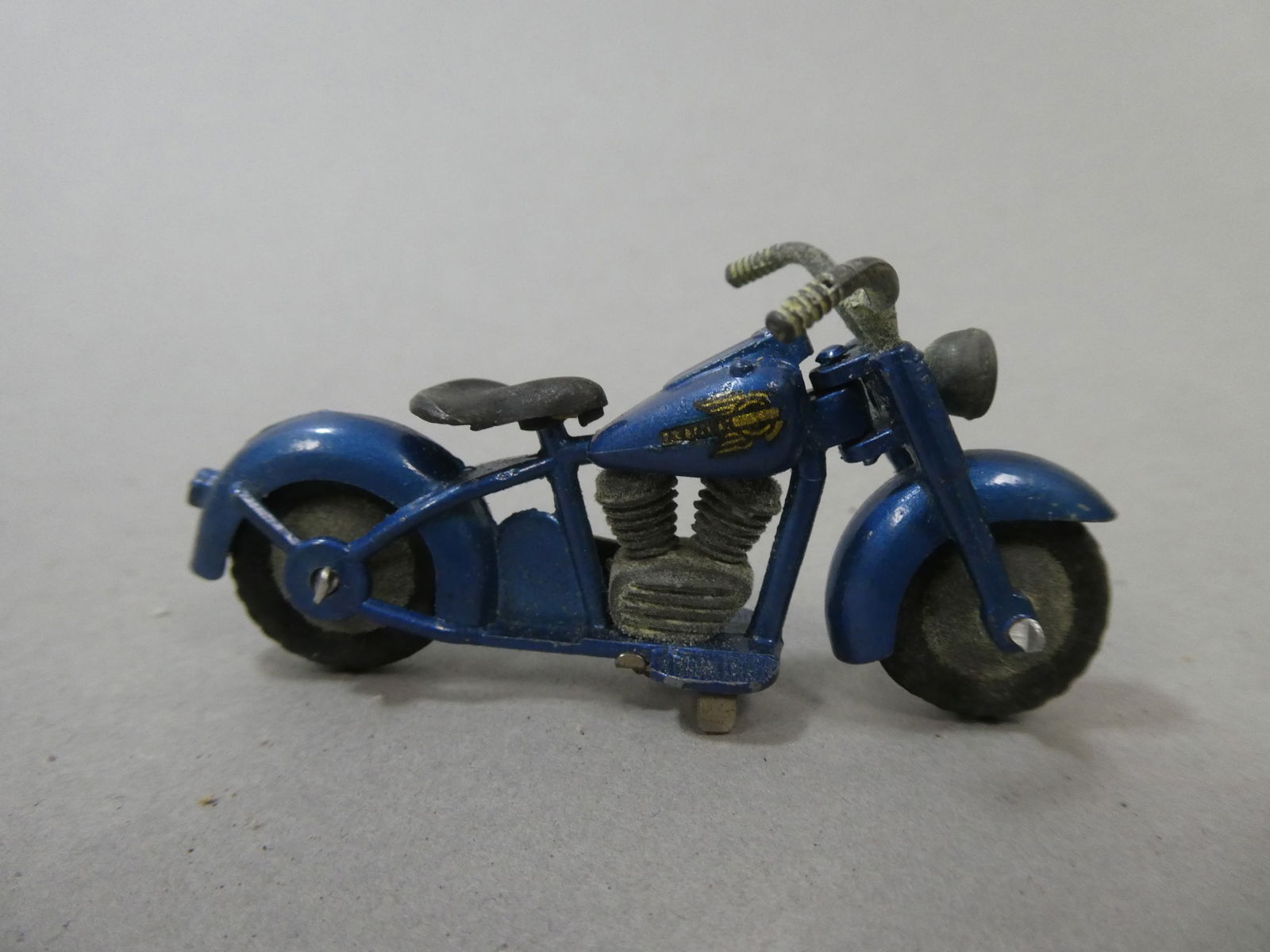 Vintage Takno Denmark Harley Davidson Die Cast Motorcycle: Vintage Takno Denmark Harley Davidson Die Cast Motorcycle. Measurements in inches: 3 long Condition:Normal wear with age and use Shipping:We offer in-house shipping. Item(s) will be packed after invoi