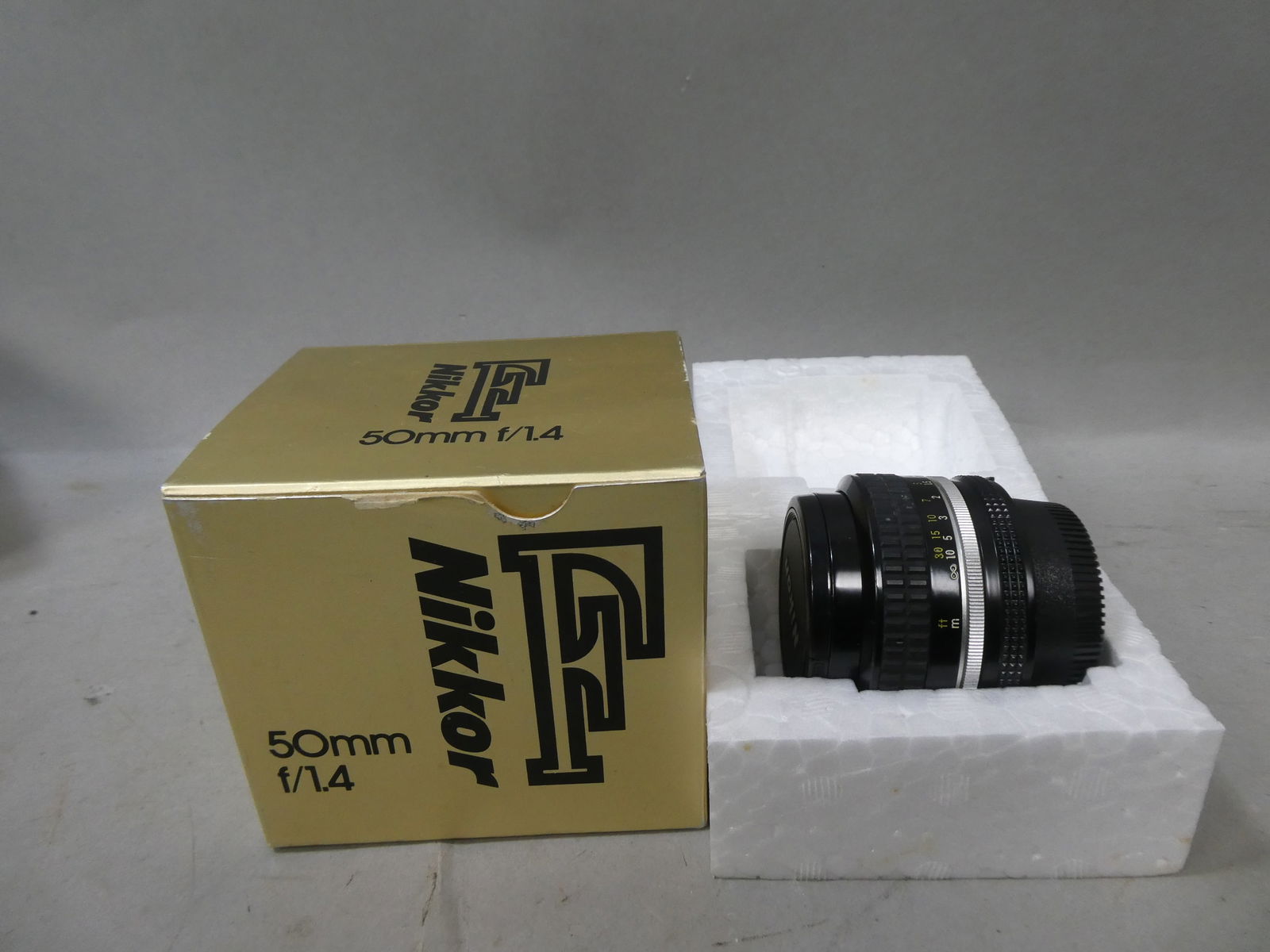 Nikon Nikkor F F1.4 50mm 4033166 Camera Lens NOS in Box: Nikon Nikkor F F1.4 50mm 4033166 Camera Lens NOS in Box. Condition:Looks never used in box Shipping:We offer in-house shipping. Item(s) will be packed after invoice is paid and shipping charge will be