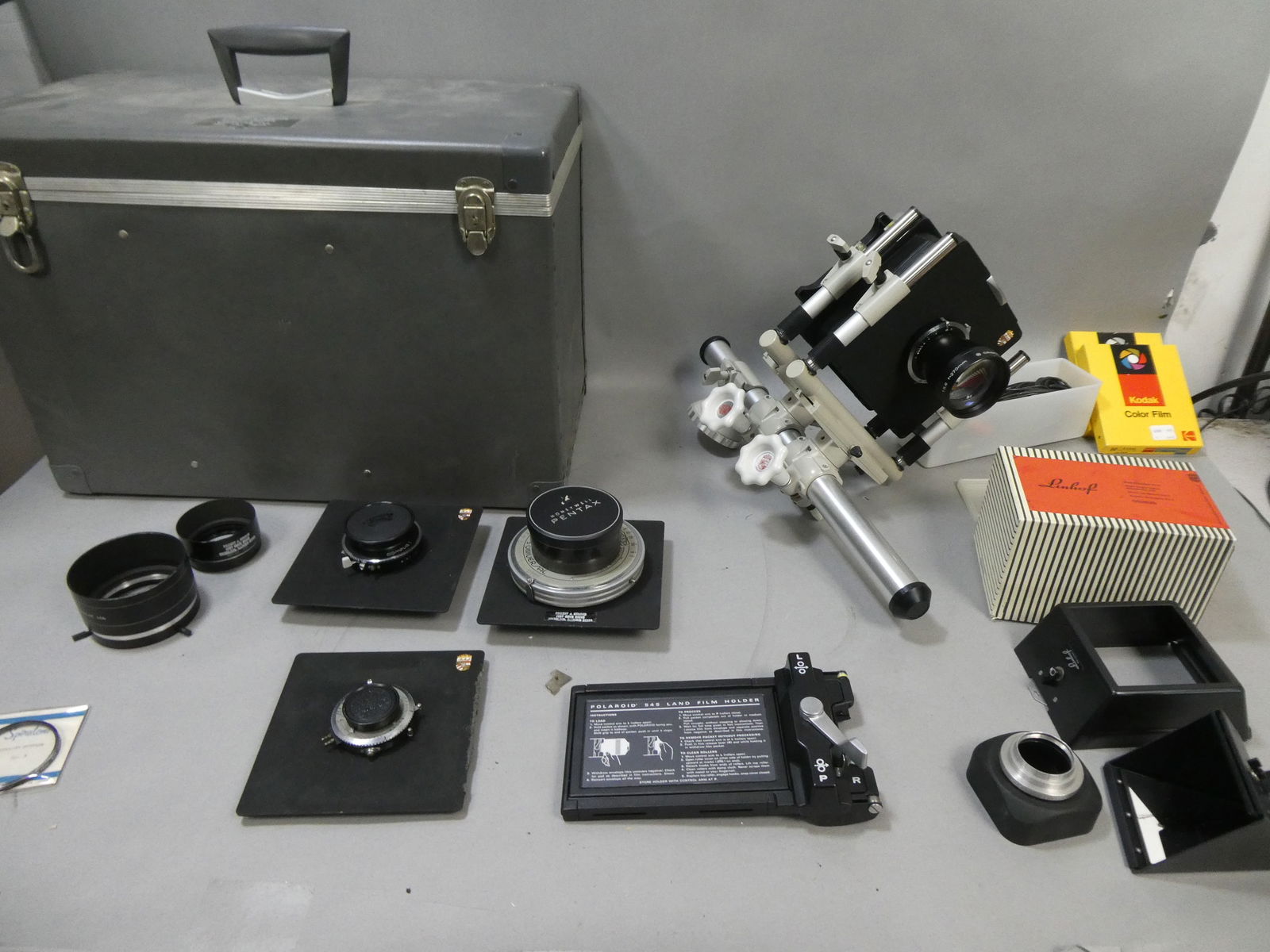 Linhof Kardan Color 4x5  Technika Viewing Camera w/ Accessories (1 of 11)