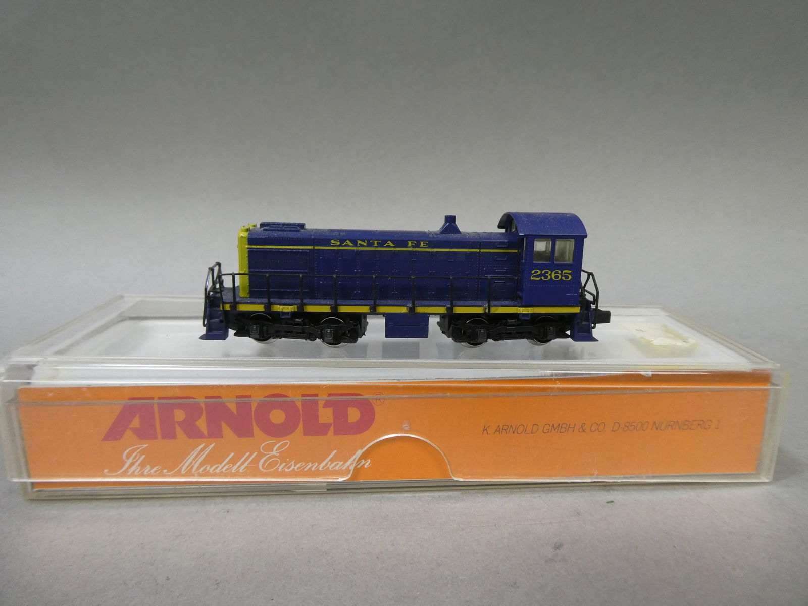 Arnold West Germany N Scale 5067 Sante Fe 2365 Locomotive Engine (1 of 7)