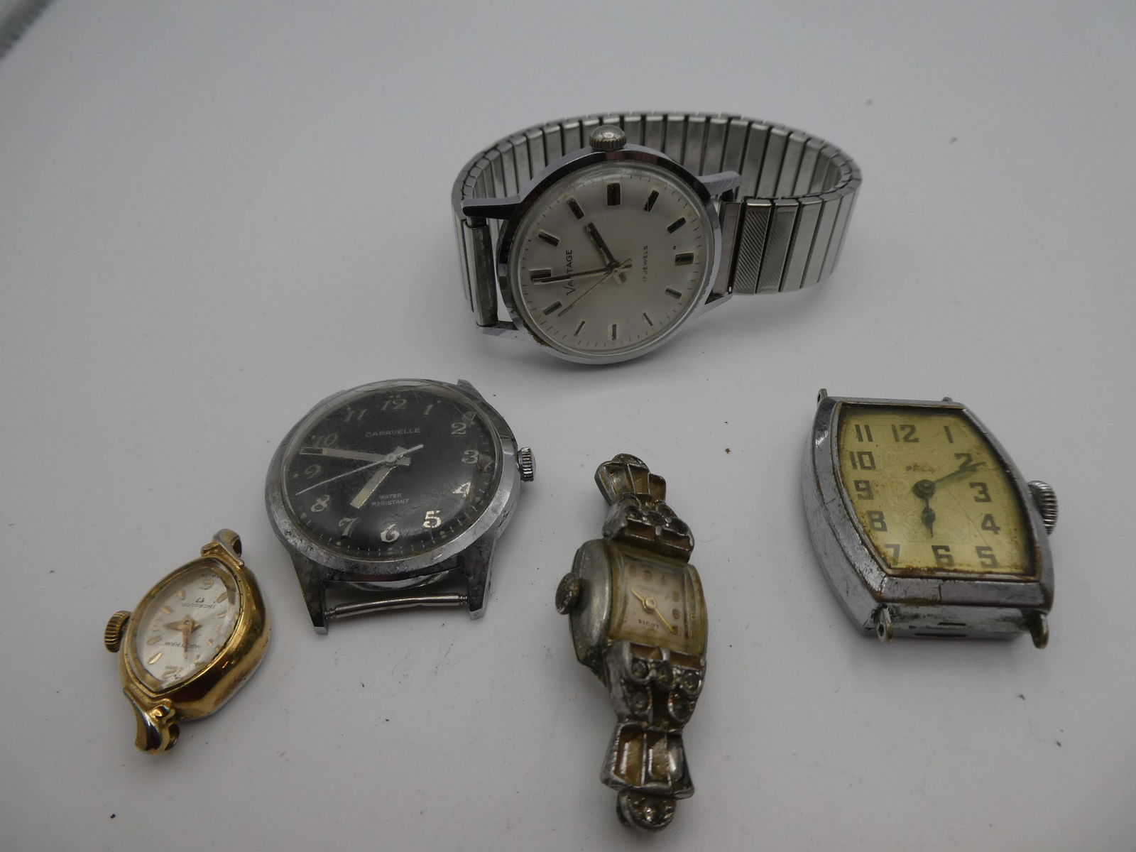 Lot 5 Watches Caravelle Pal Waltham Vantage & Louis (1 of 11)